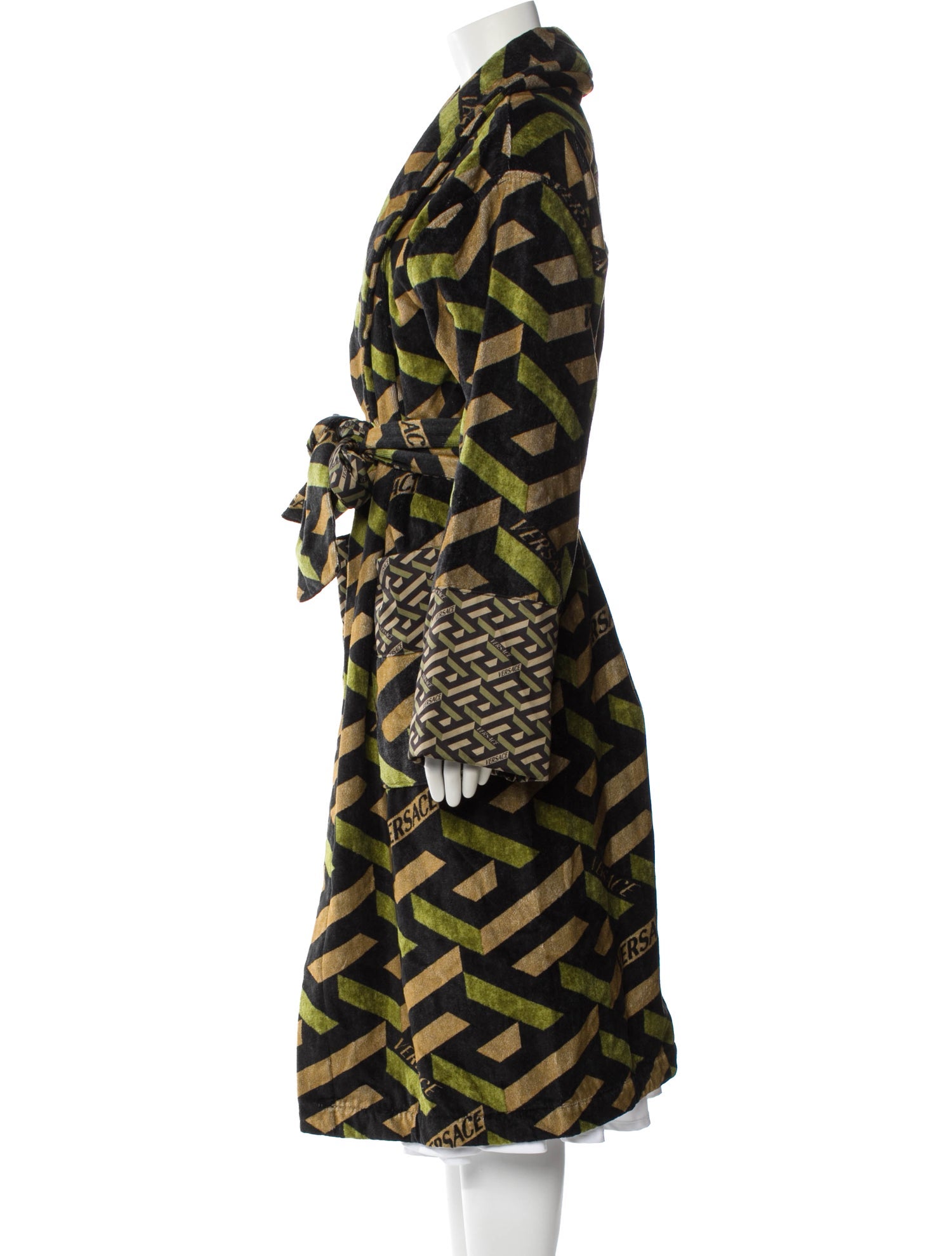 Versace Printed Robe