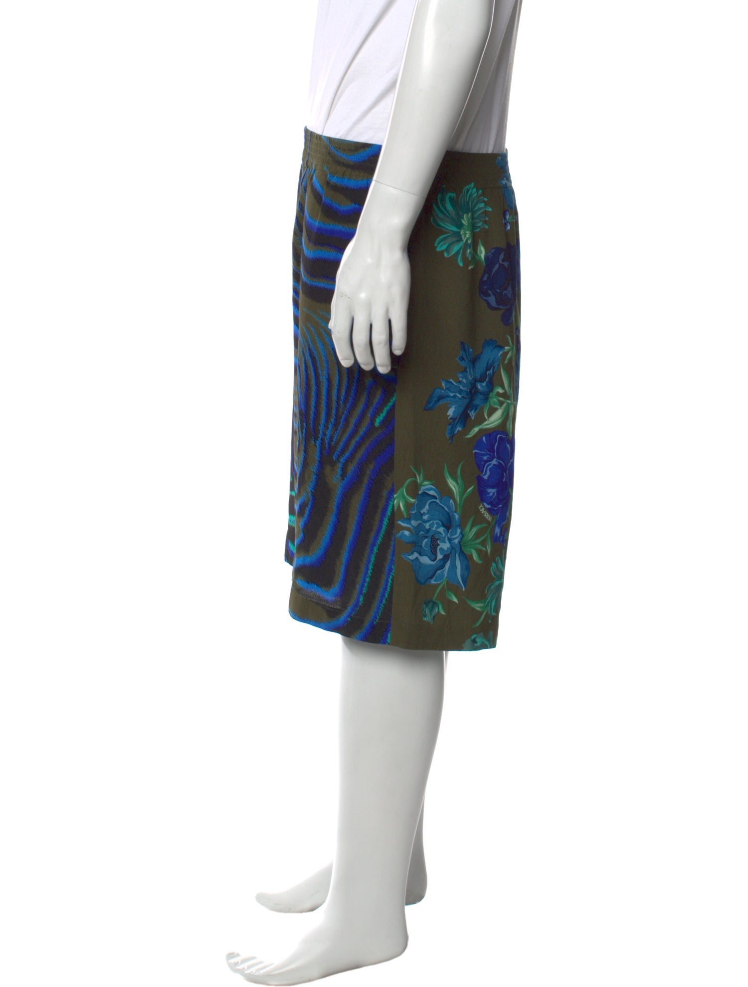 Versace Printed Jogger Shorts w/ Tags