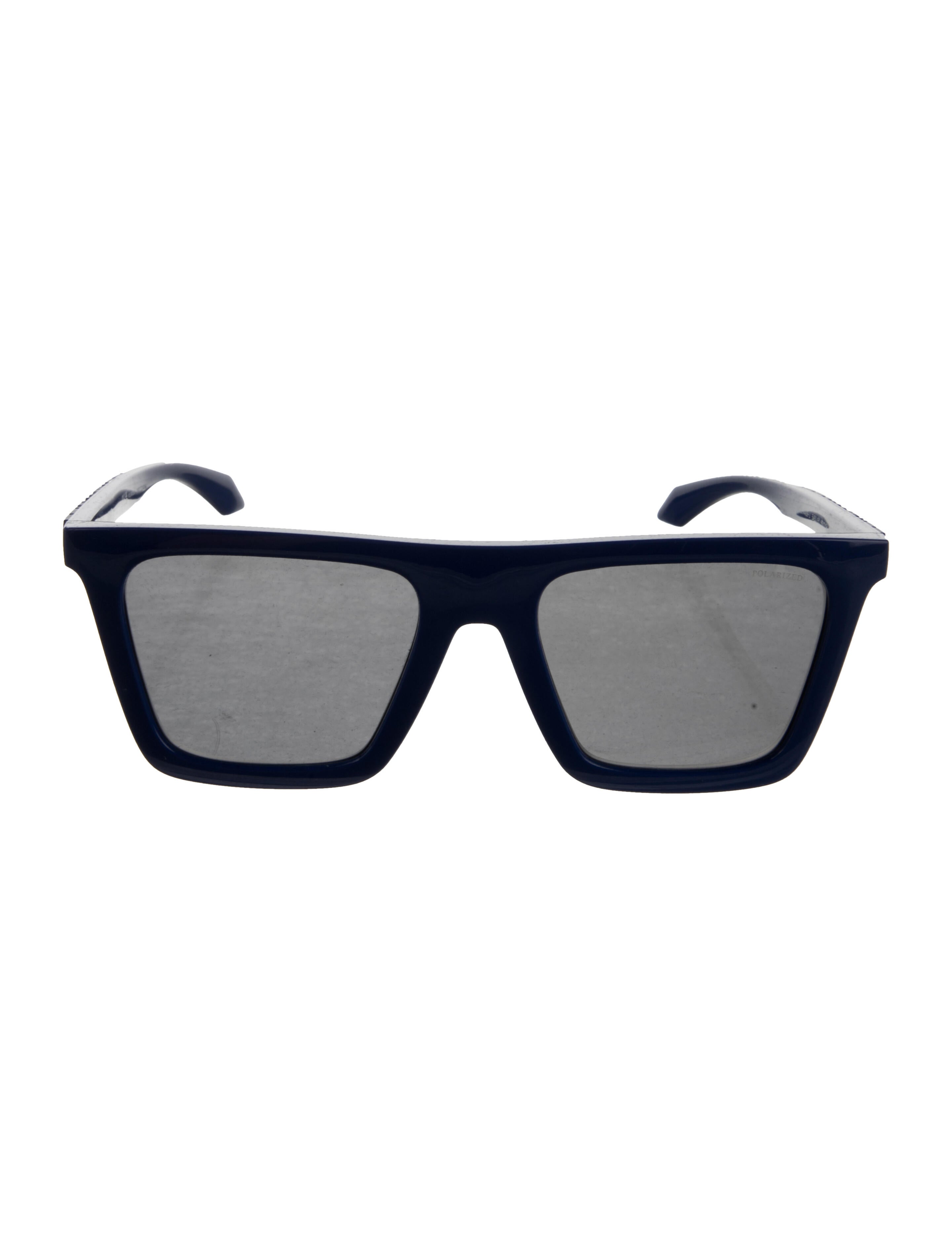 Versace Grecca Pattern Wayfarer Sunglasses