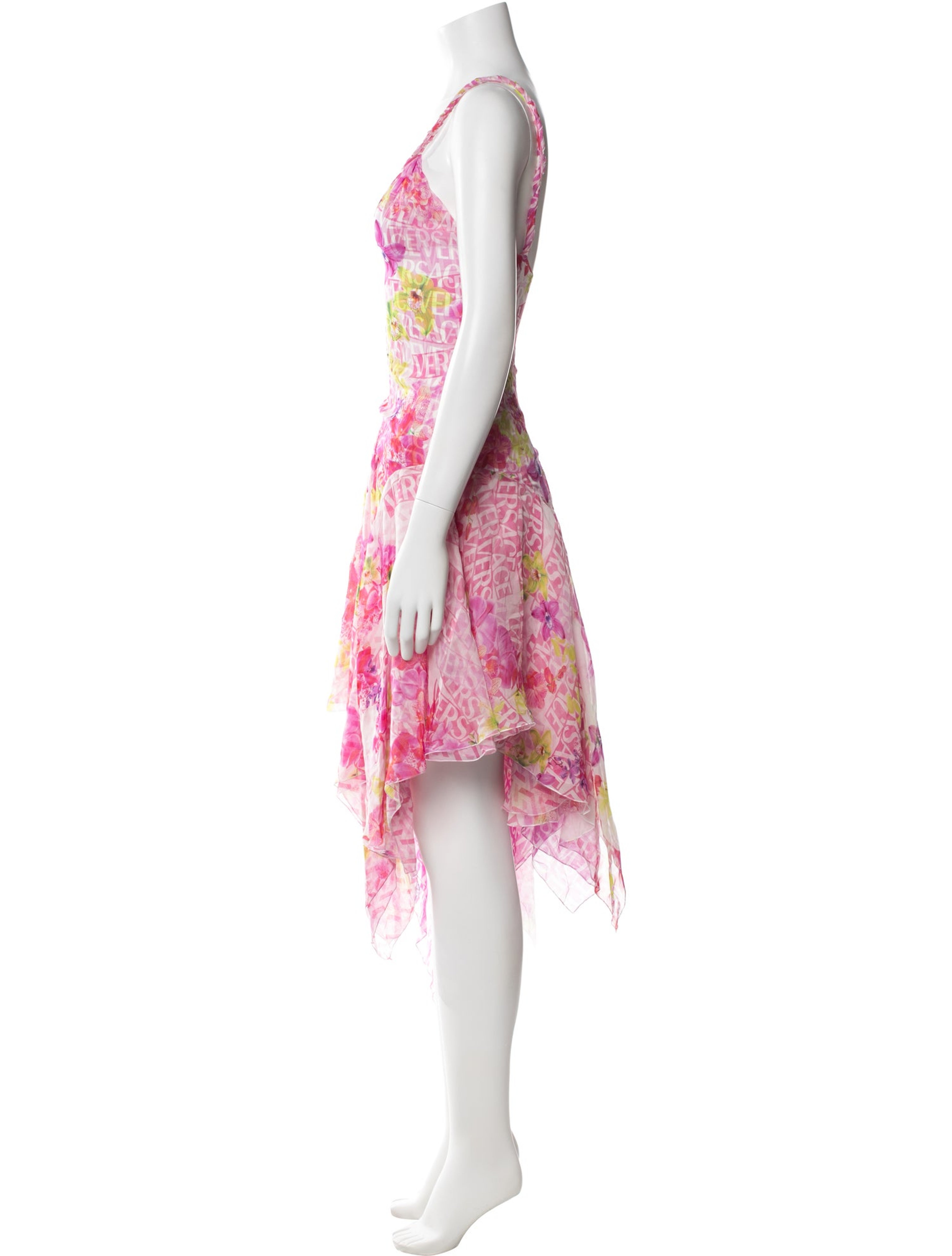 Silk Mini Dress w/ Tags