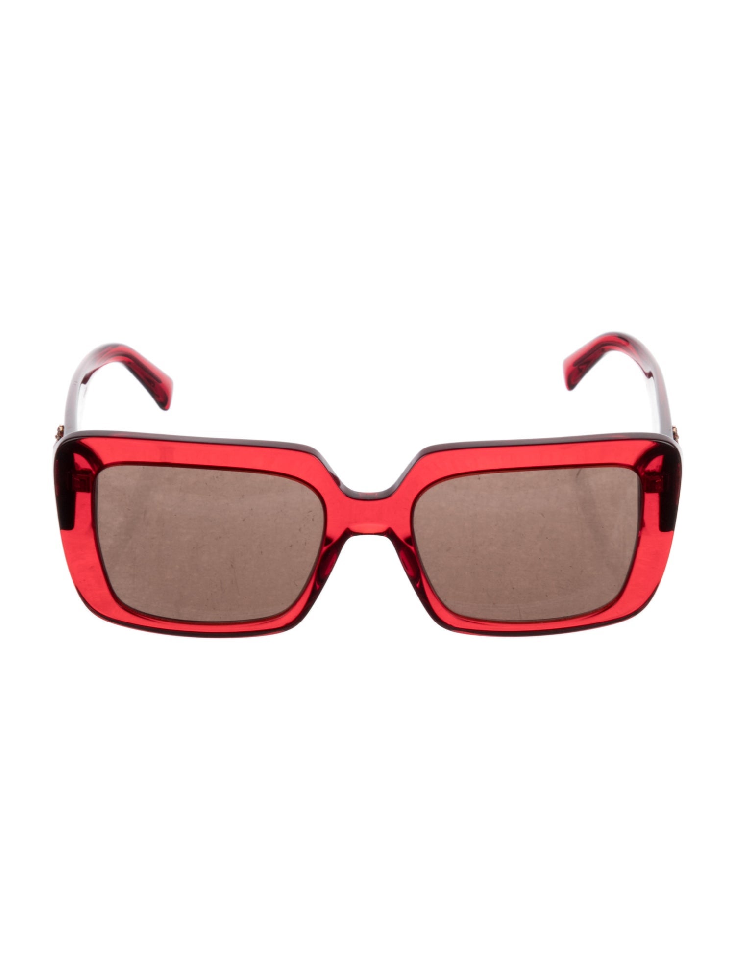 Versace Square Tinted Sunglasses