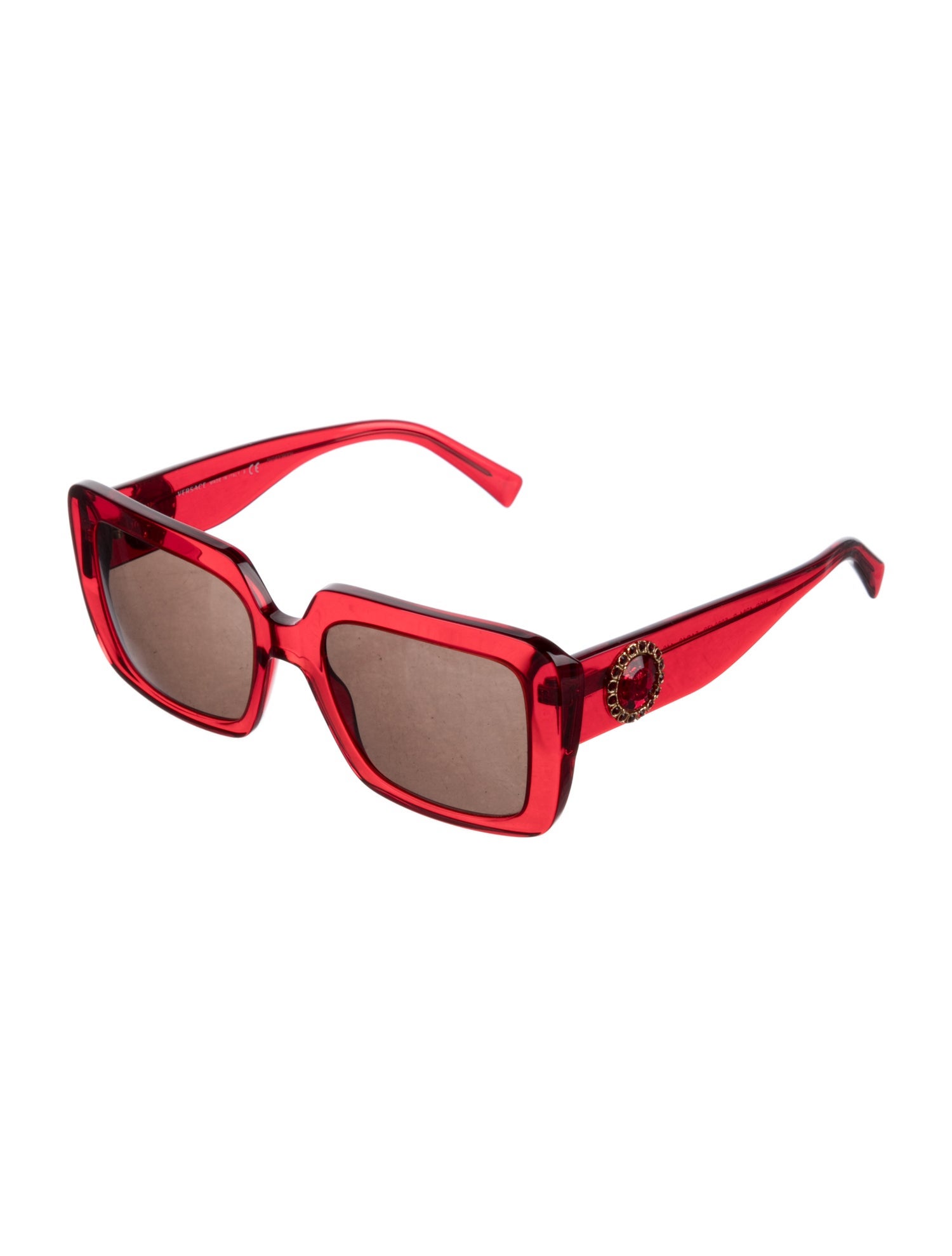 Versace Square Tinted Sunglasses