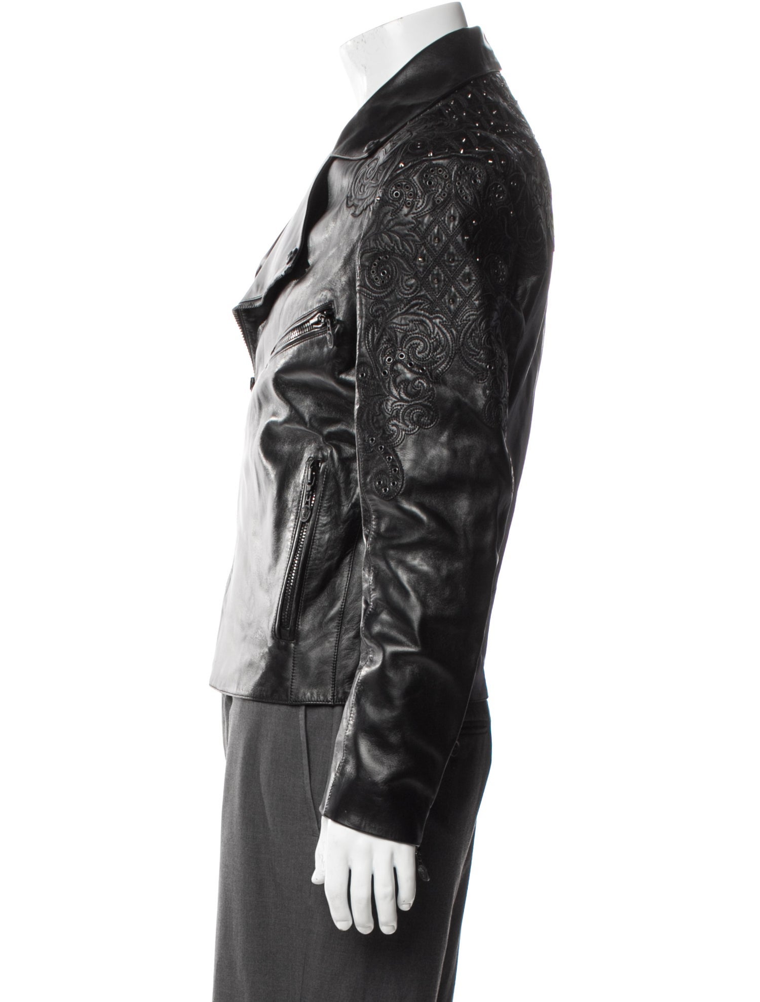 Versace 2013 'Vanitas' Moto Jacket