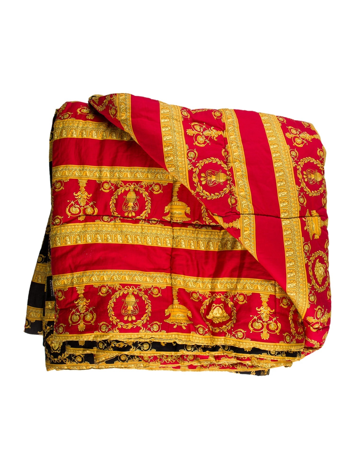 Versace I ♡ Baroque Double-Face Comforter