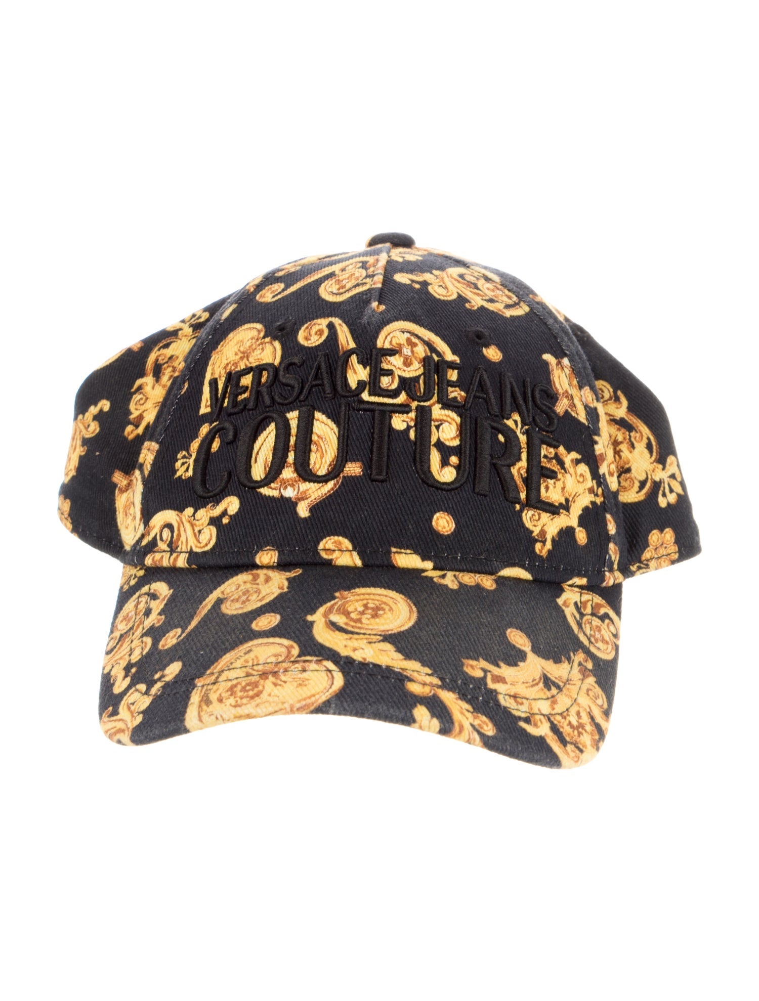 Versace Brocade Patterned Hat