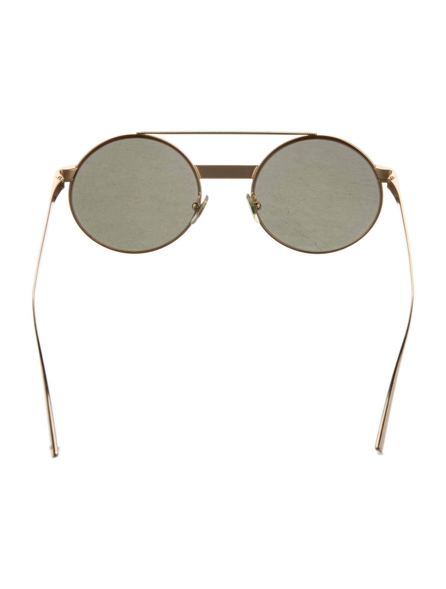 Versace Round Tinted Sunglasses
