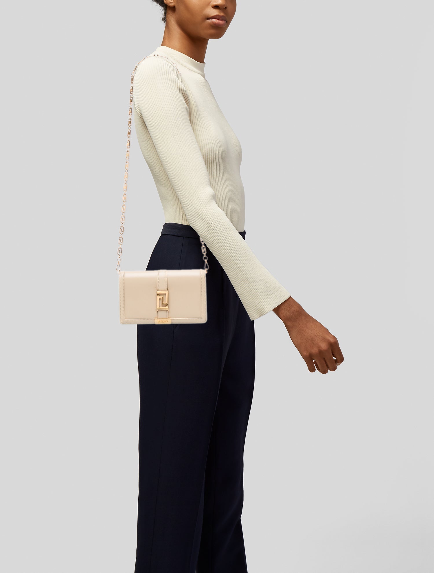 Versace Leather Clutch