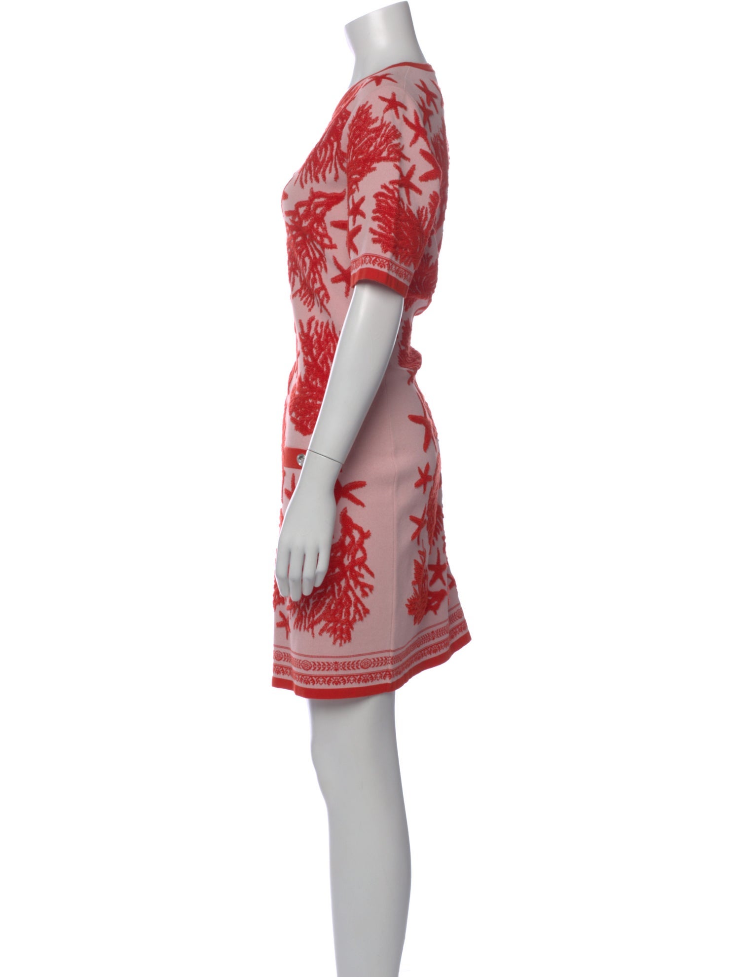 Versace Silk Knee-Length Dress