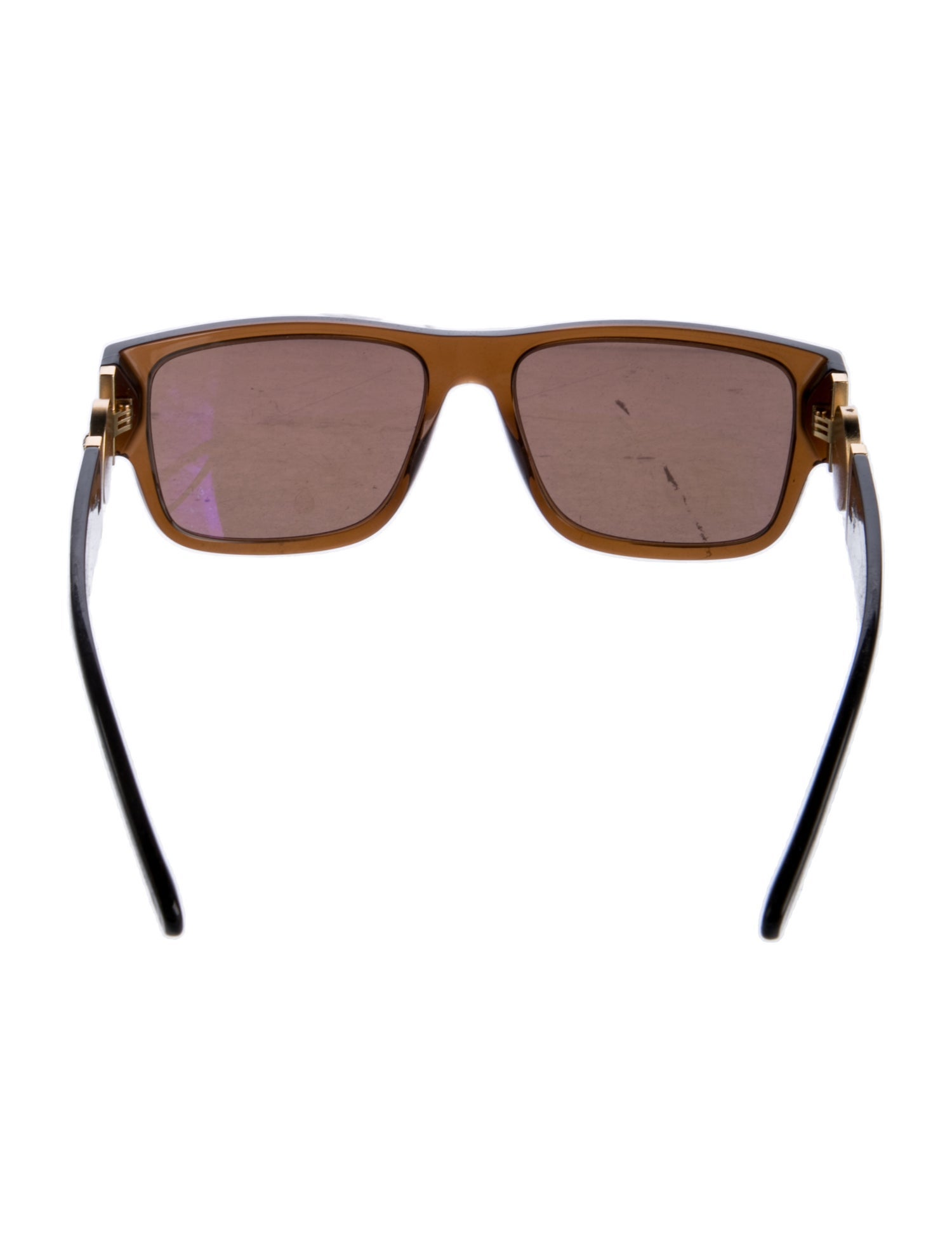 Versace Medusa Insignia Wayfarer Sunglasses
