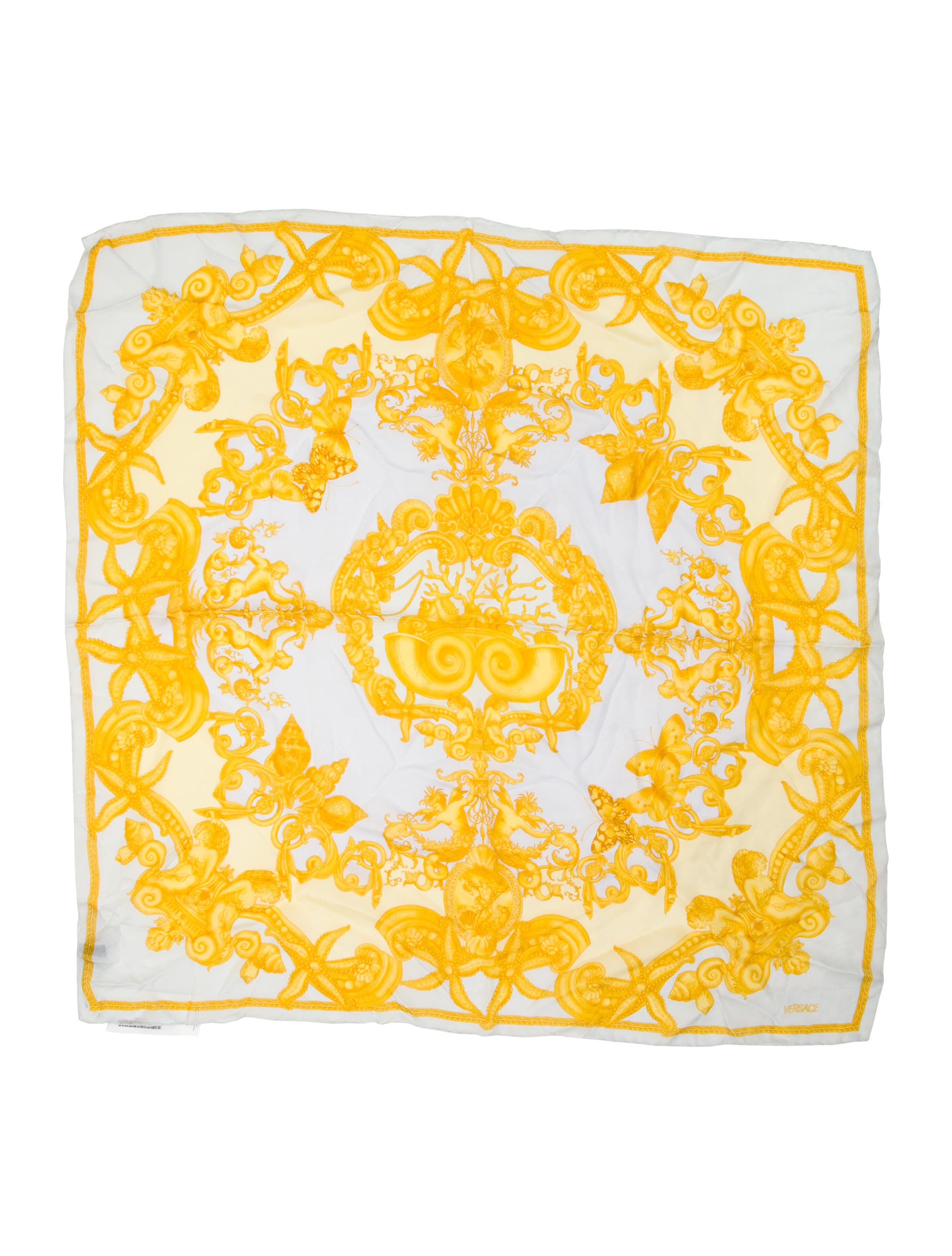 Versace Silk Printed Scarf