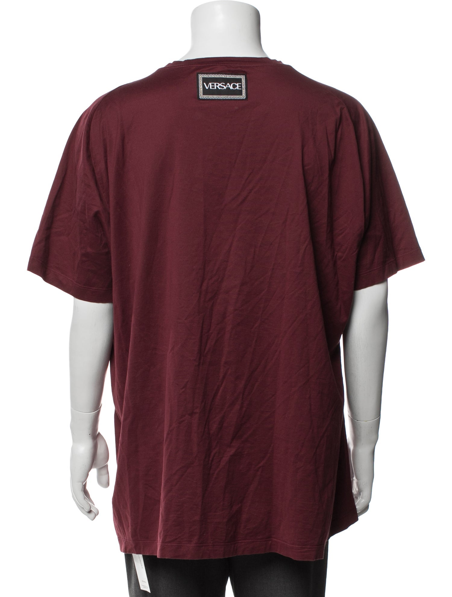 Versace Graphic Print Crew Neck T-Shirt