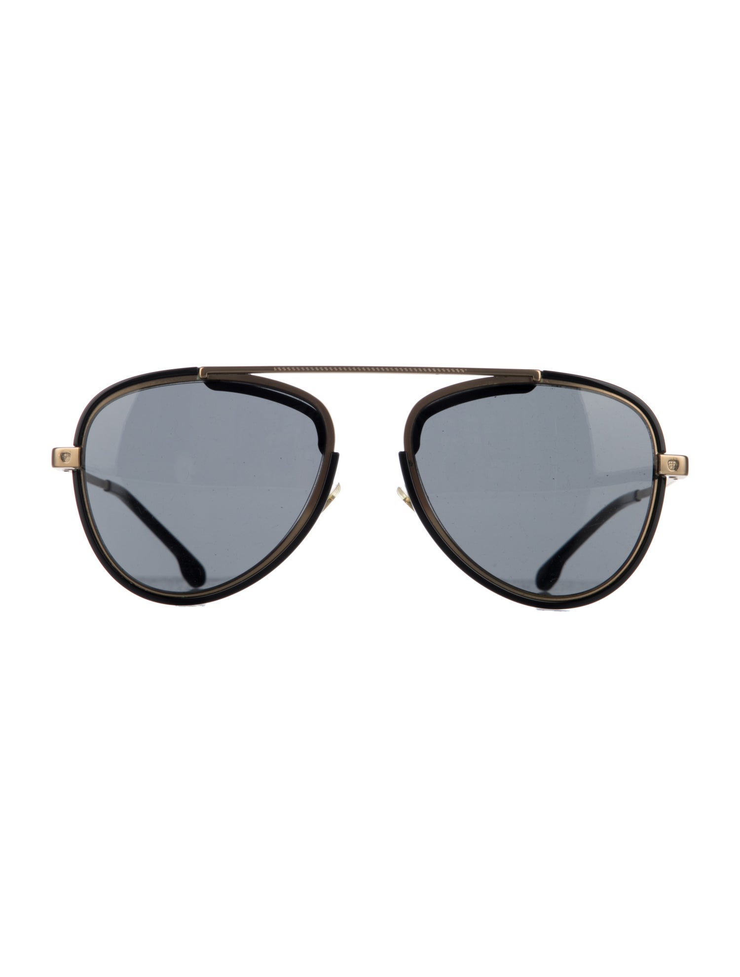 Versace Medusa Insignia Aviator Sunglasses