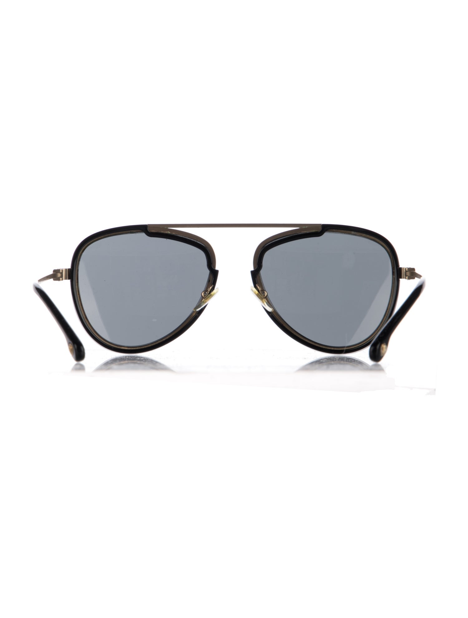 Versace Medusa Insignia Aviator Sunglasses