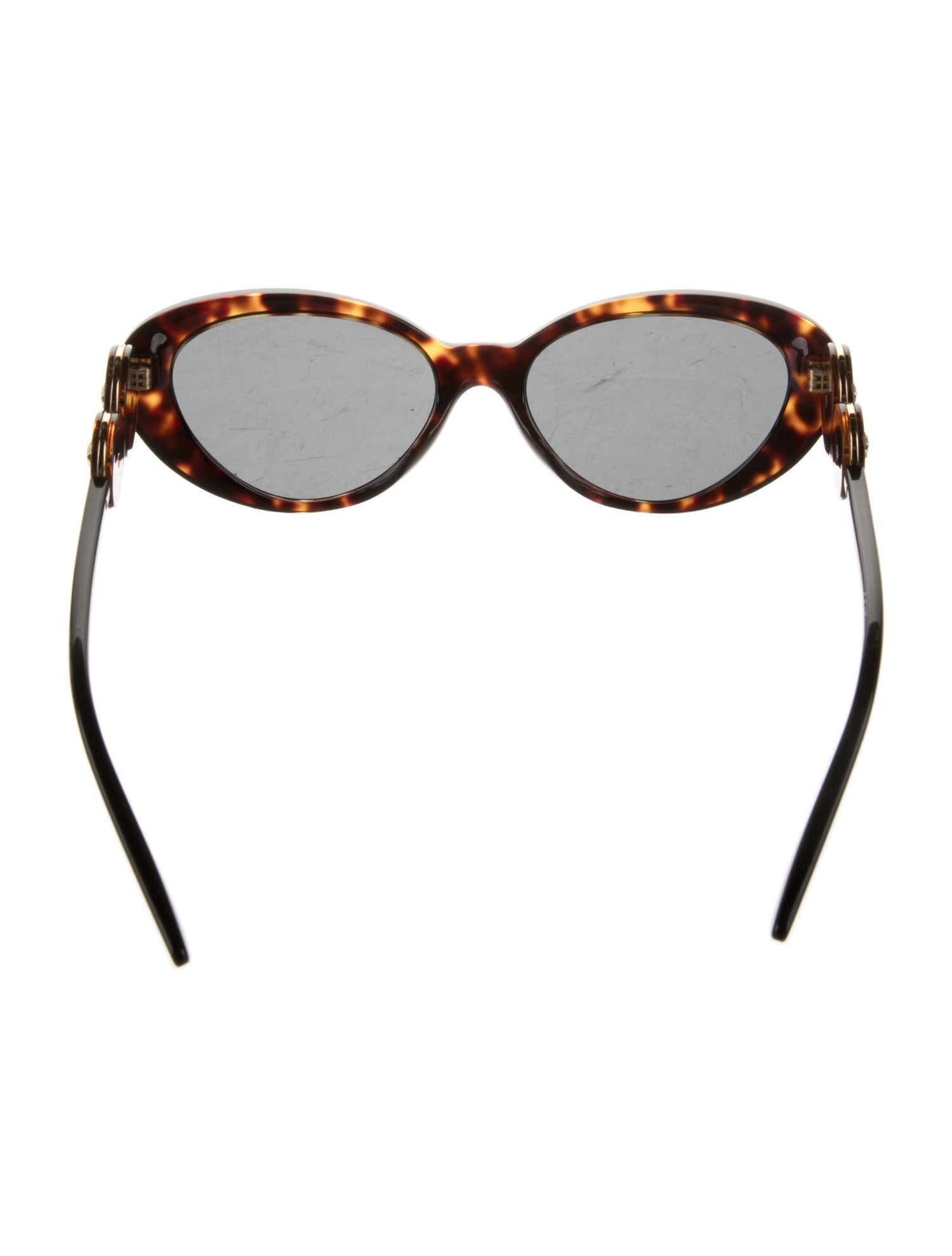 Versace Cat-Eye Tinted Sunglasses