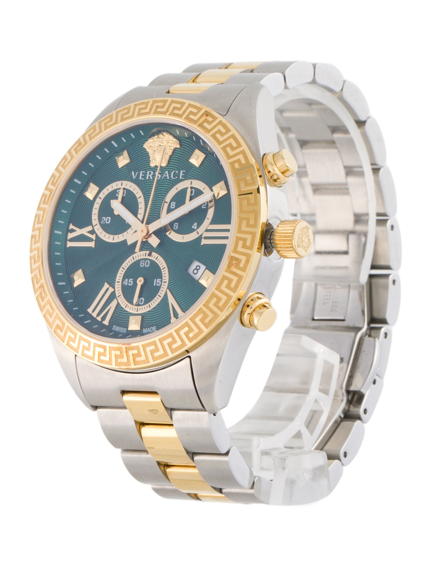 Versace Greca Chronograph Watch
