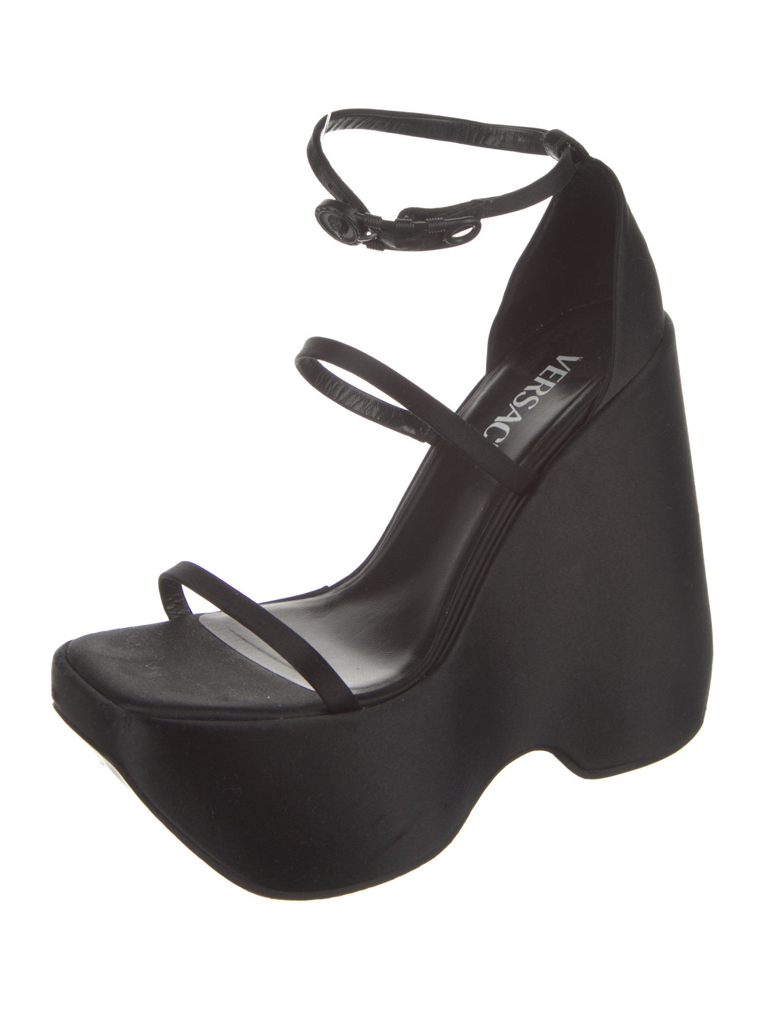 Versace Satin Sandals