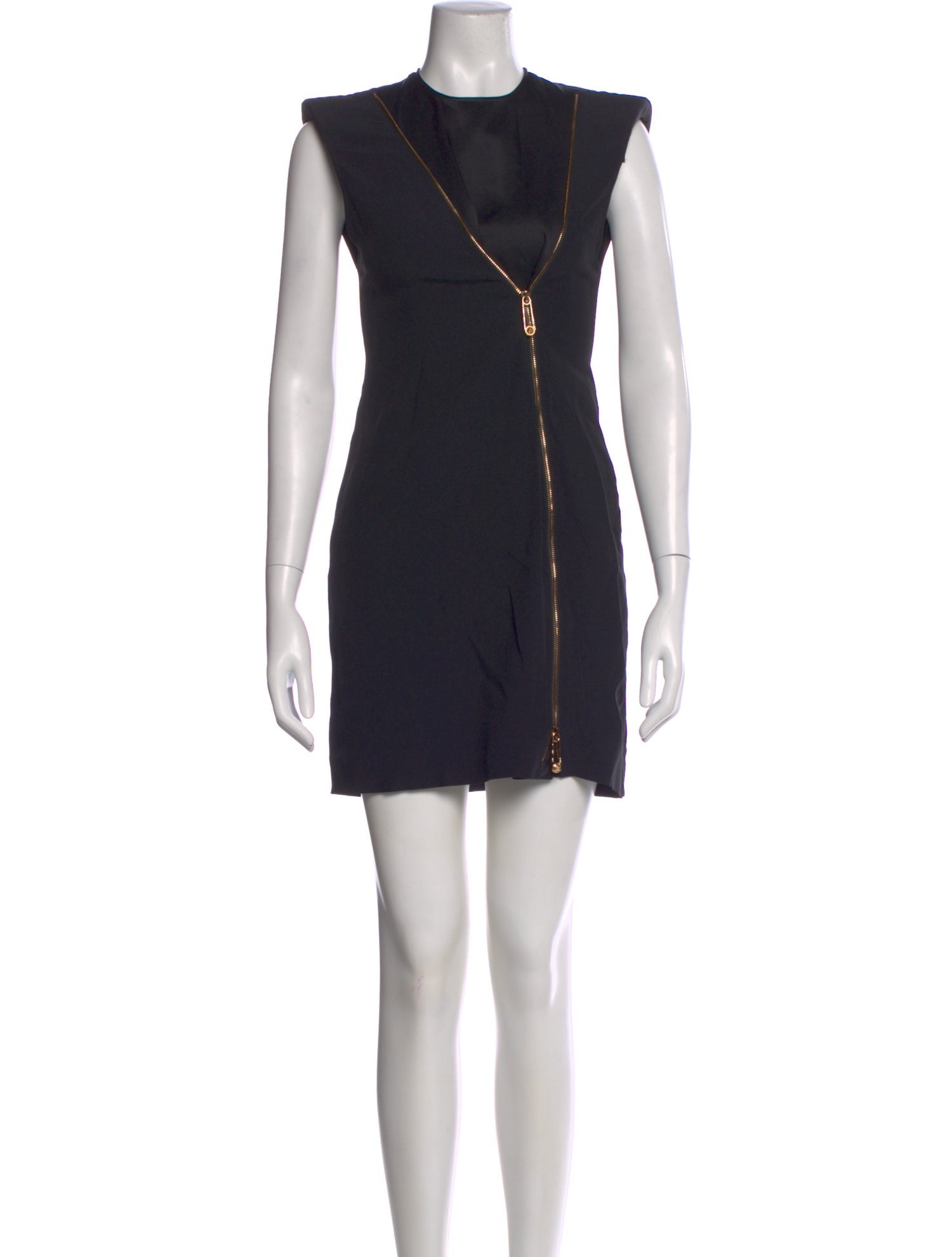 Versace V-Neck Mini Dress