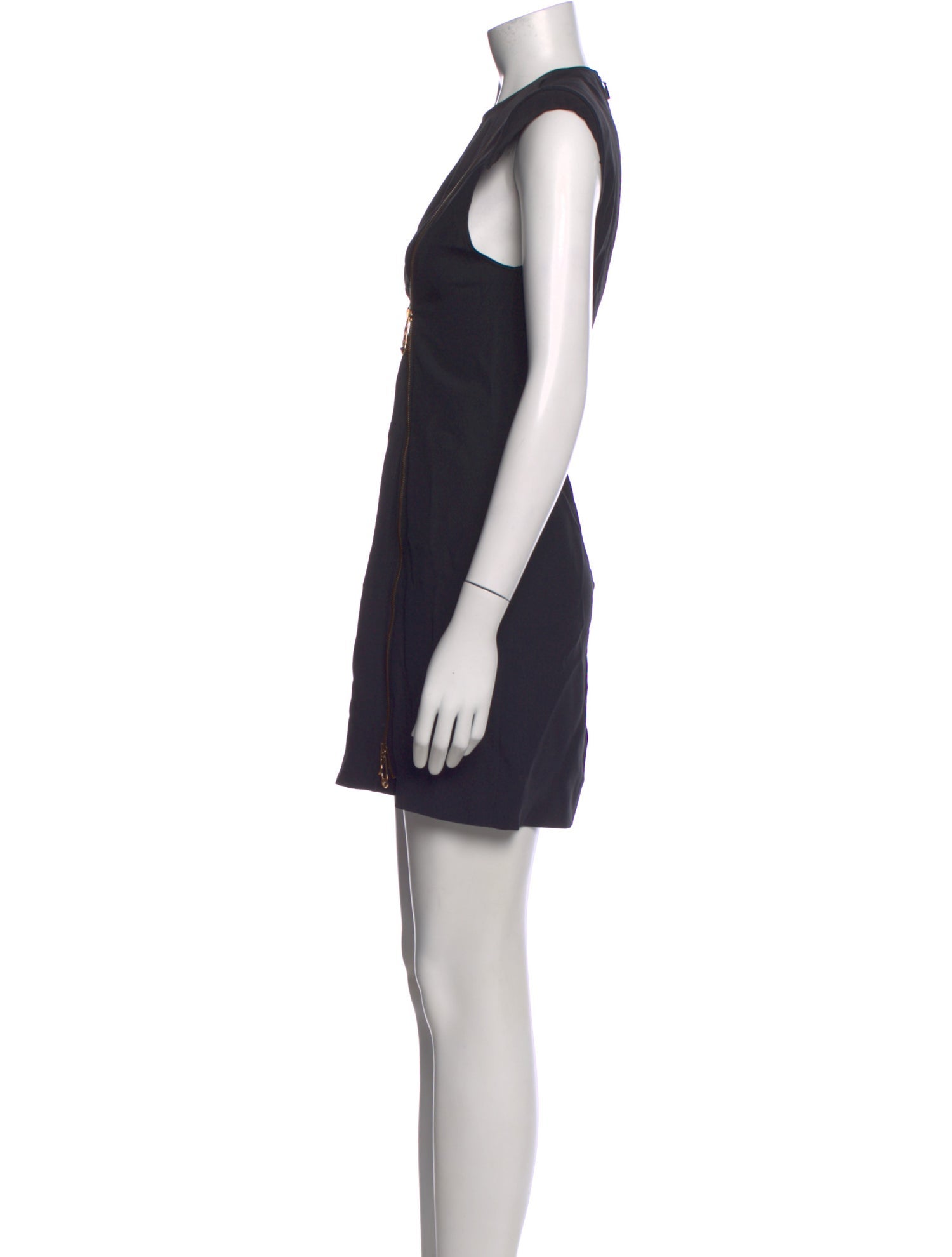 Versace V-Neck Mini Dress