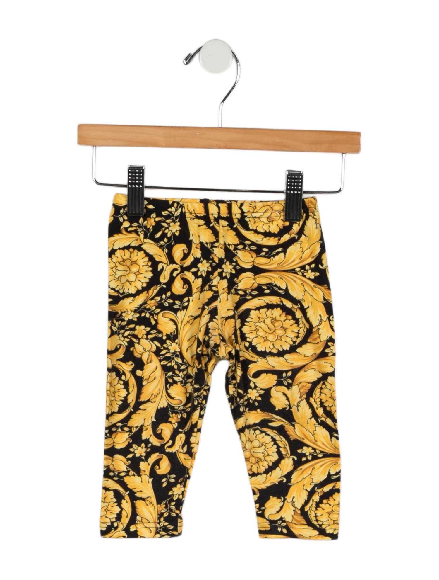 Versace Infant Girls' Barocco Print Leggings