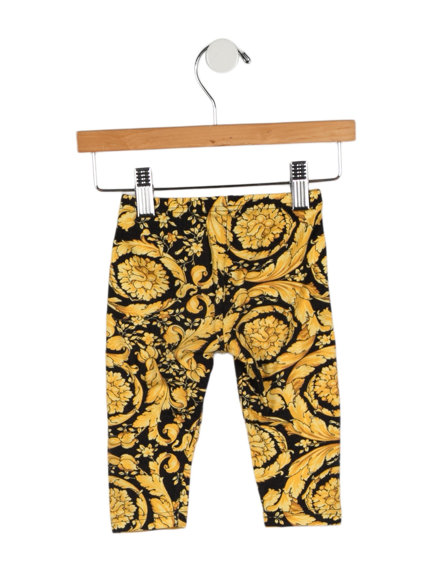 Versace Infant Girls' Barocco Print Leggings