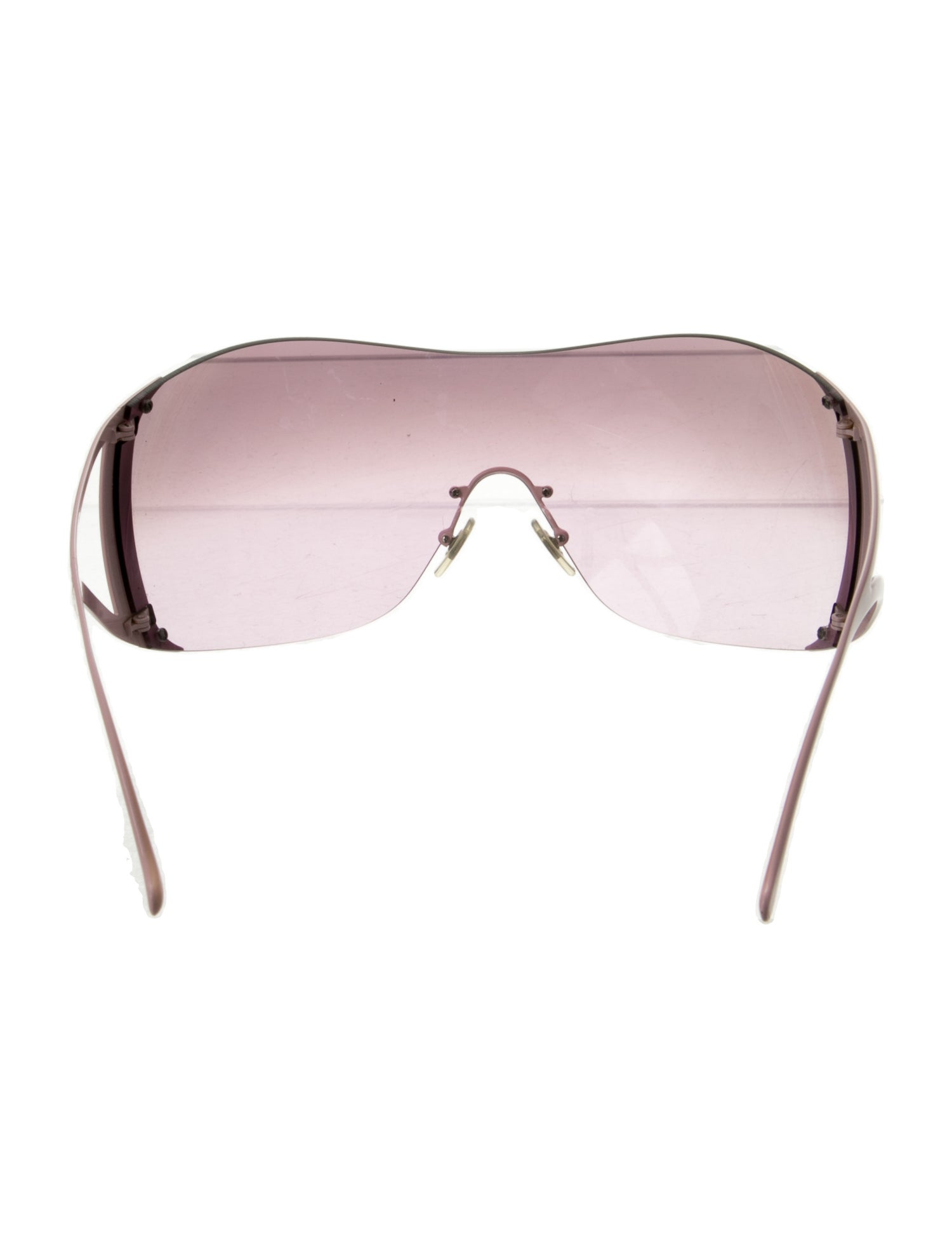 Versace Shield Tinted Sunglasses