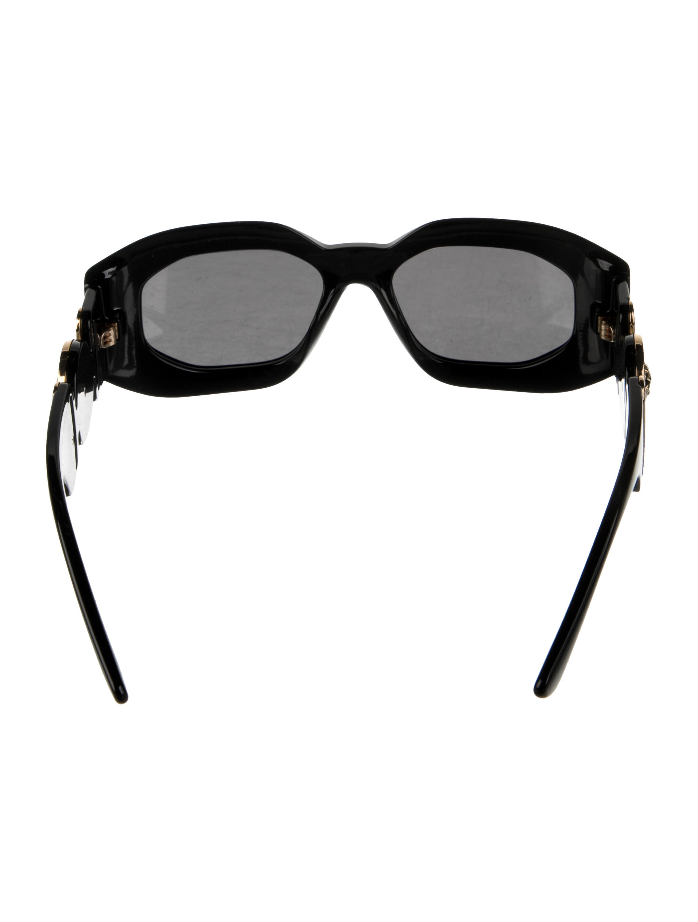 Versace Medusa Insignia Square Sunglasses