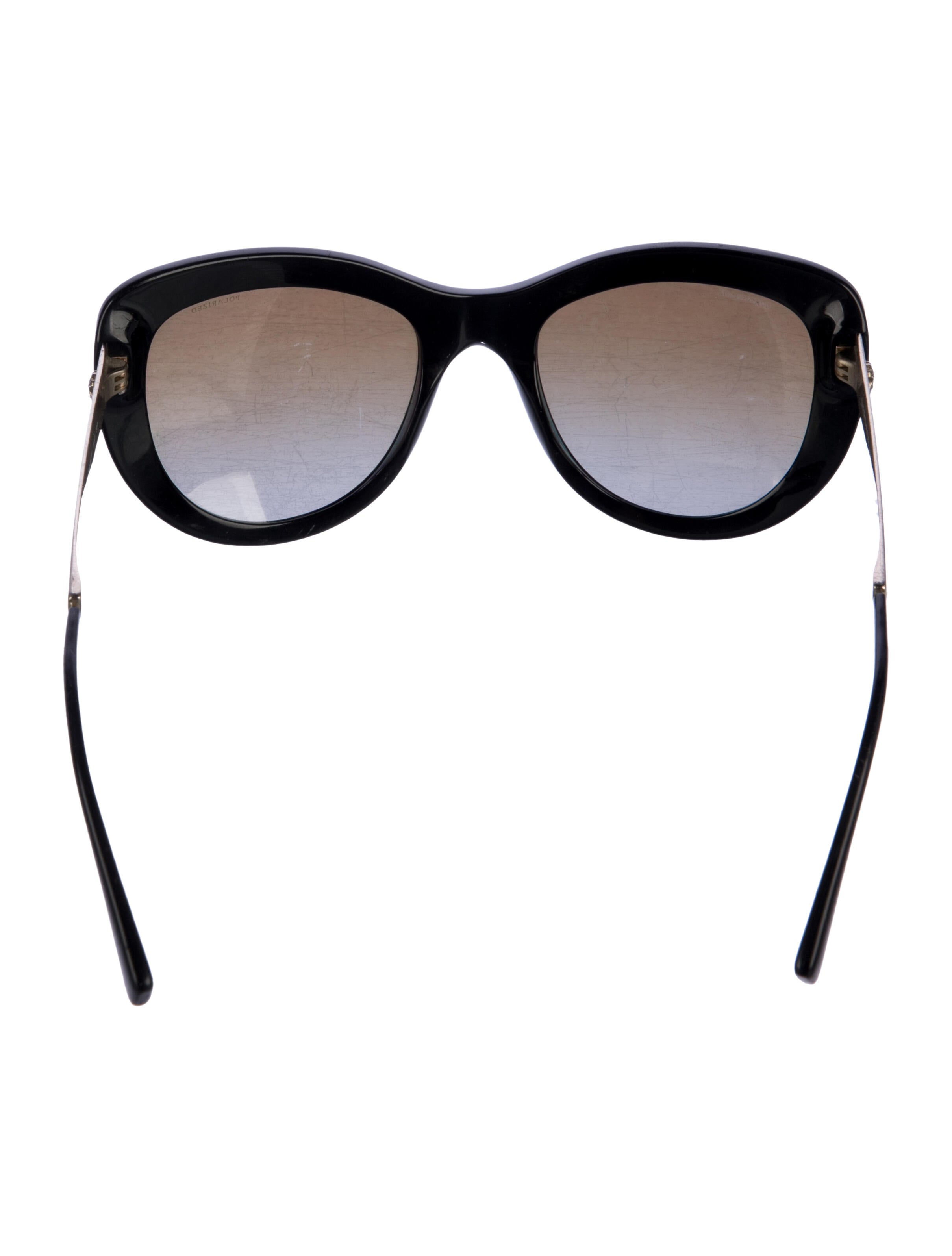 Versace Cat-Eye Gradient Sunglasses