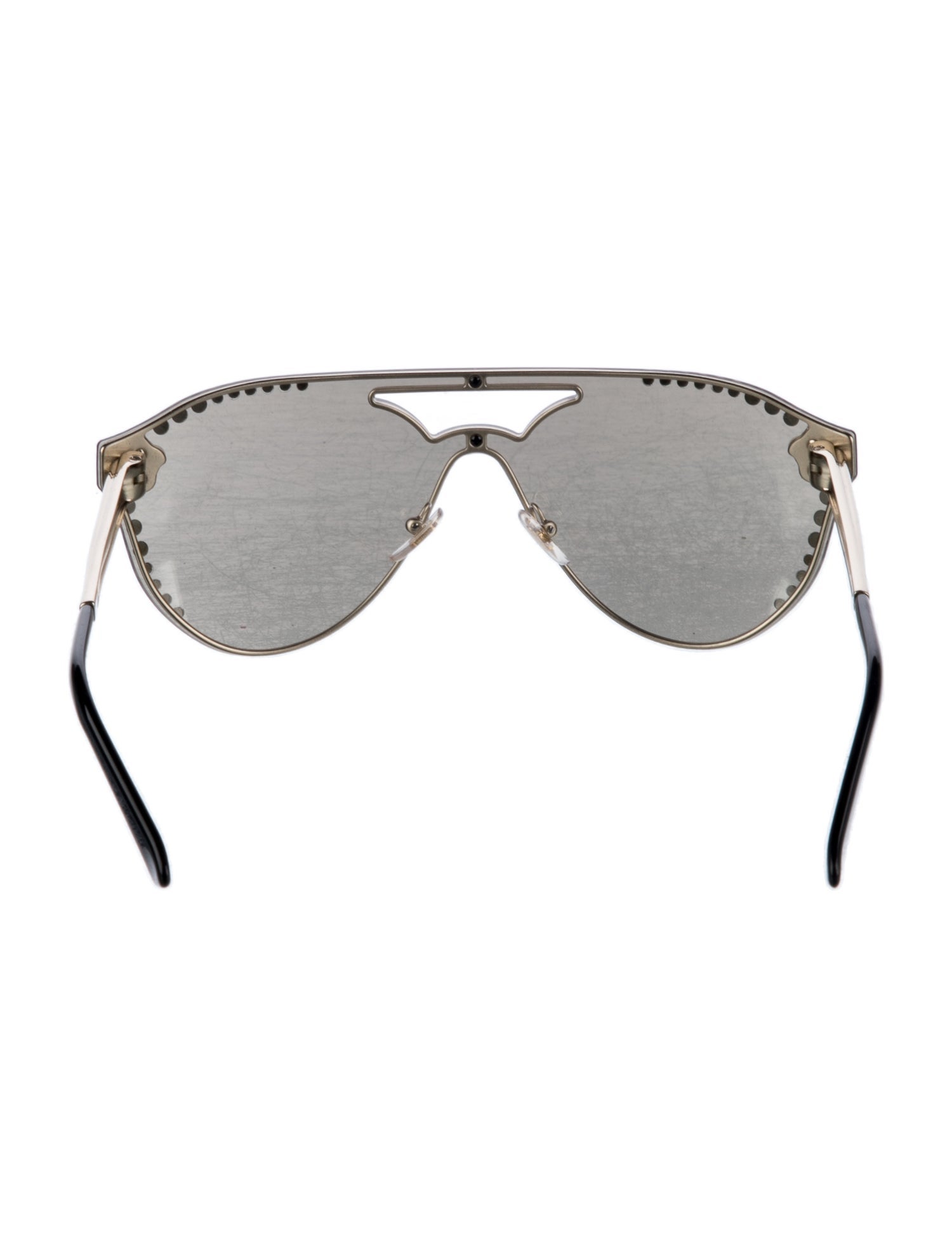 Versace Cat-Eye Mirrored Sunglasses