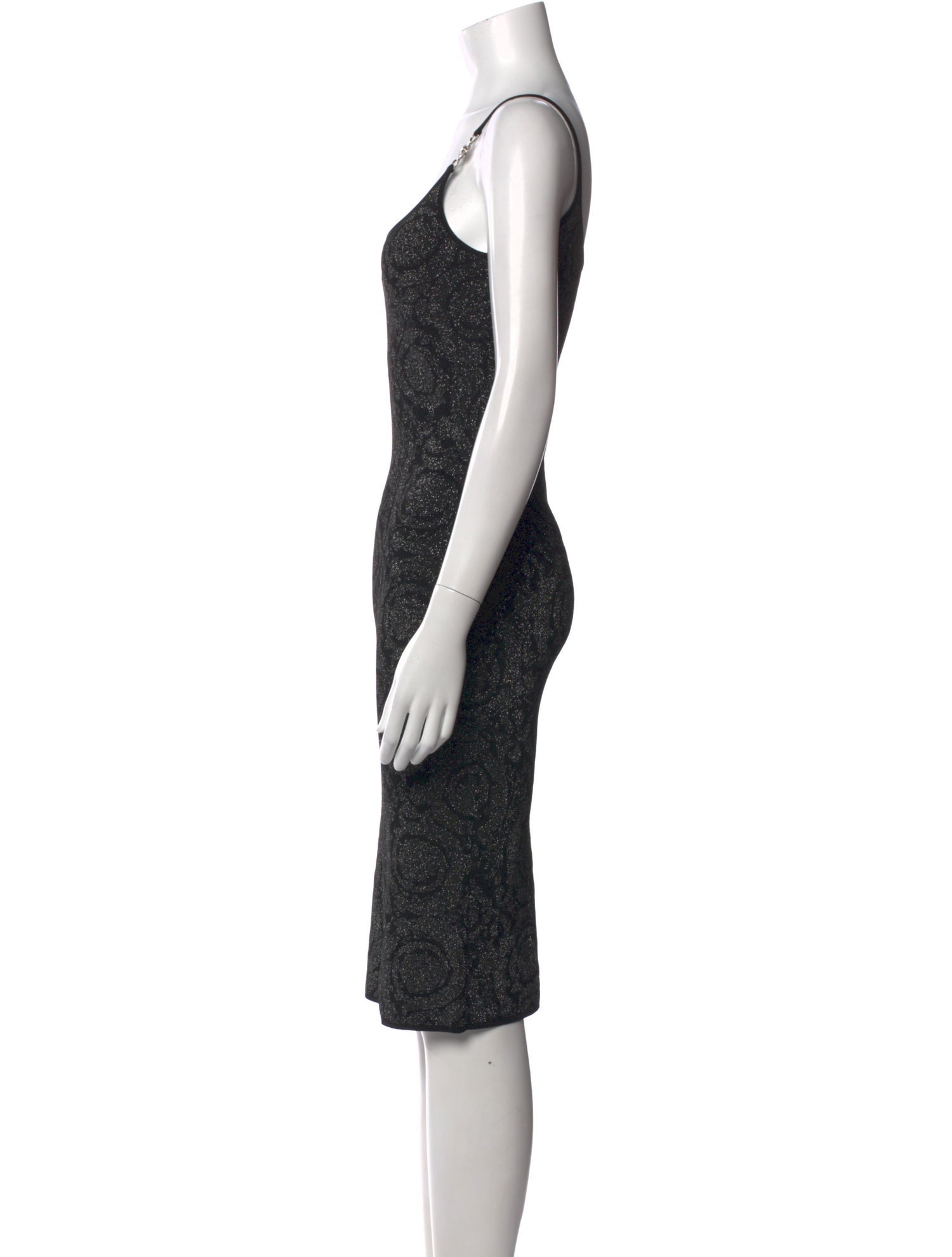 Versace Patterned Knee-Length Dress