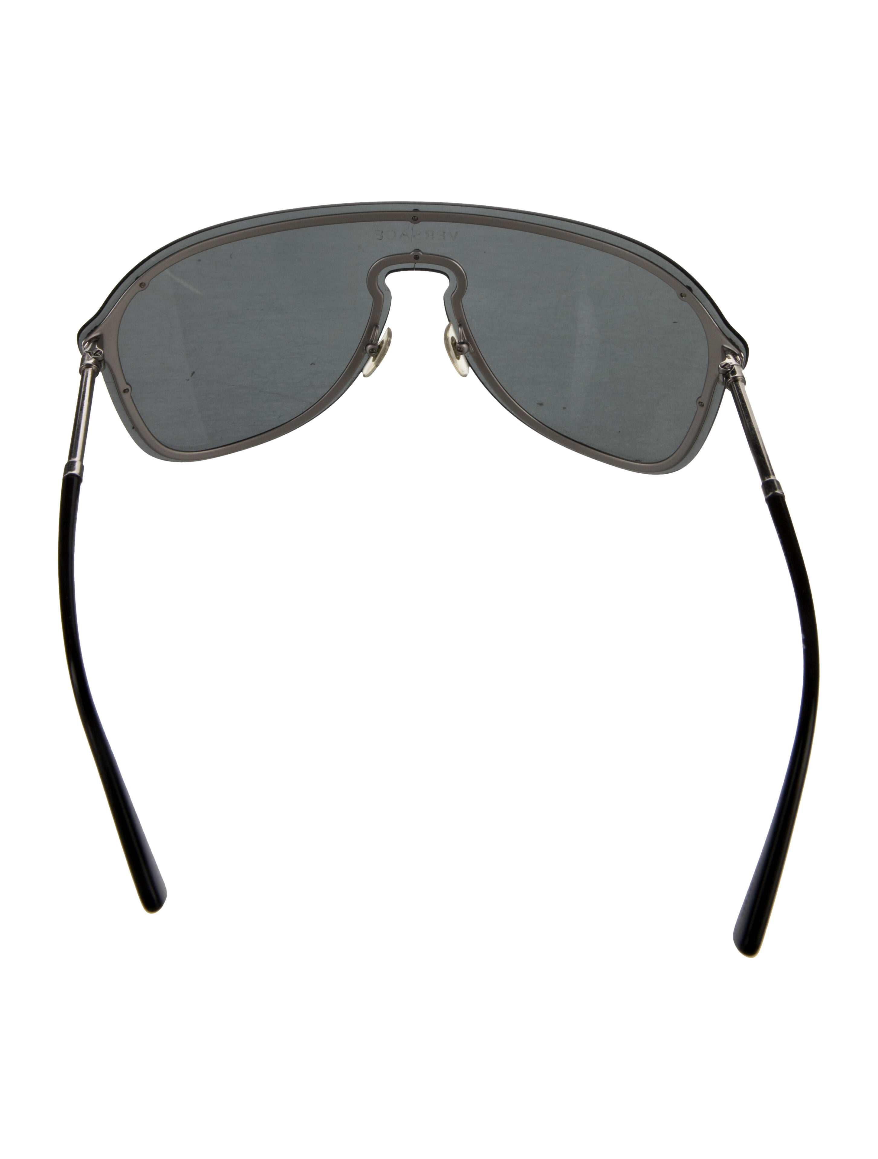 Versace Medusa Insignia Shield Sunglasses