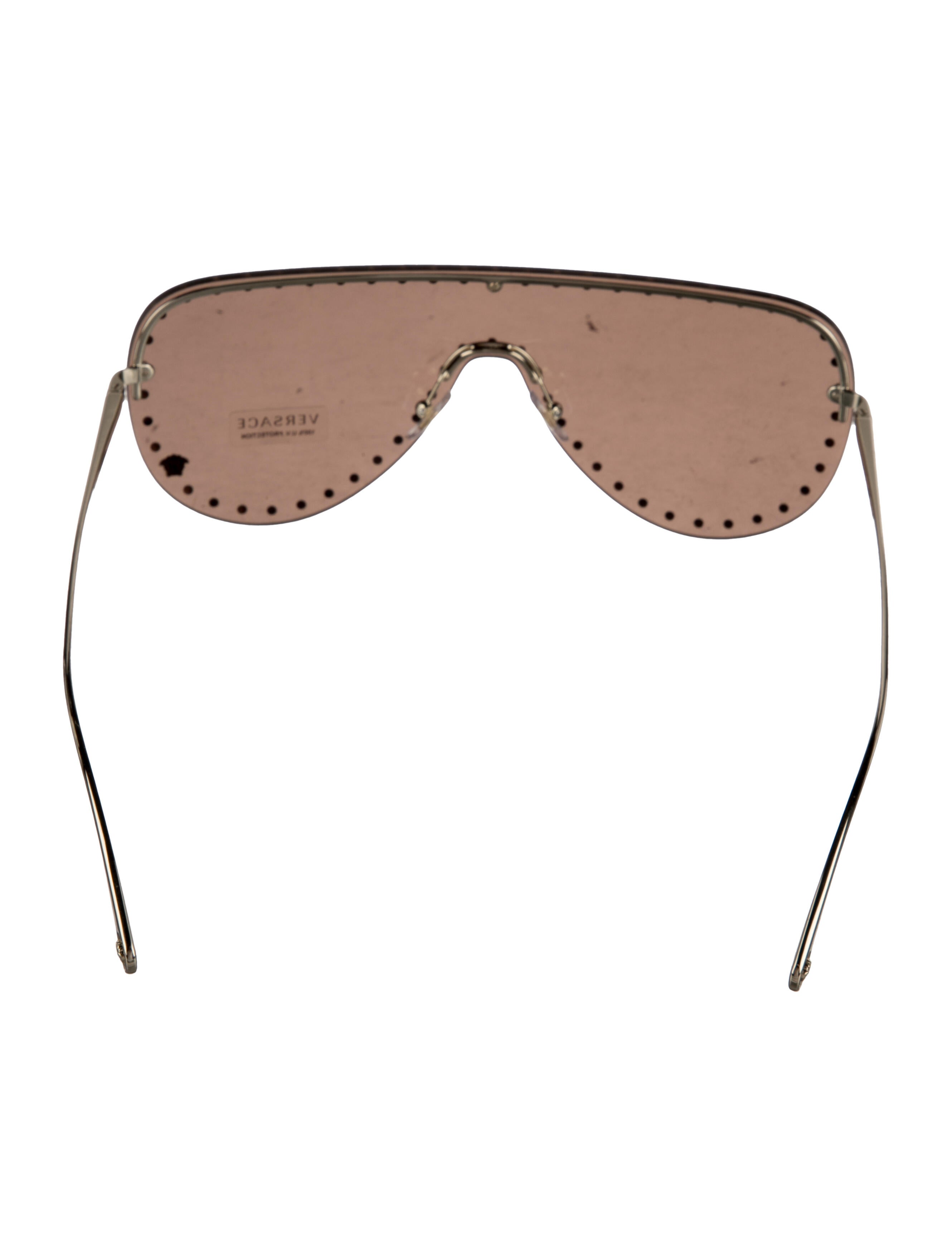 Versace Shield Tinted Sunglasses
