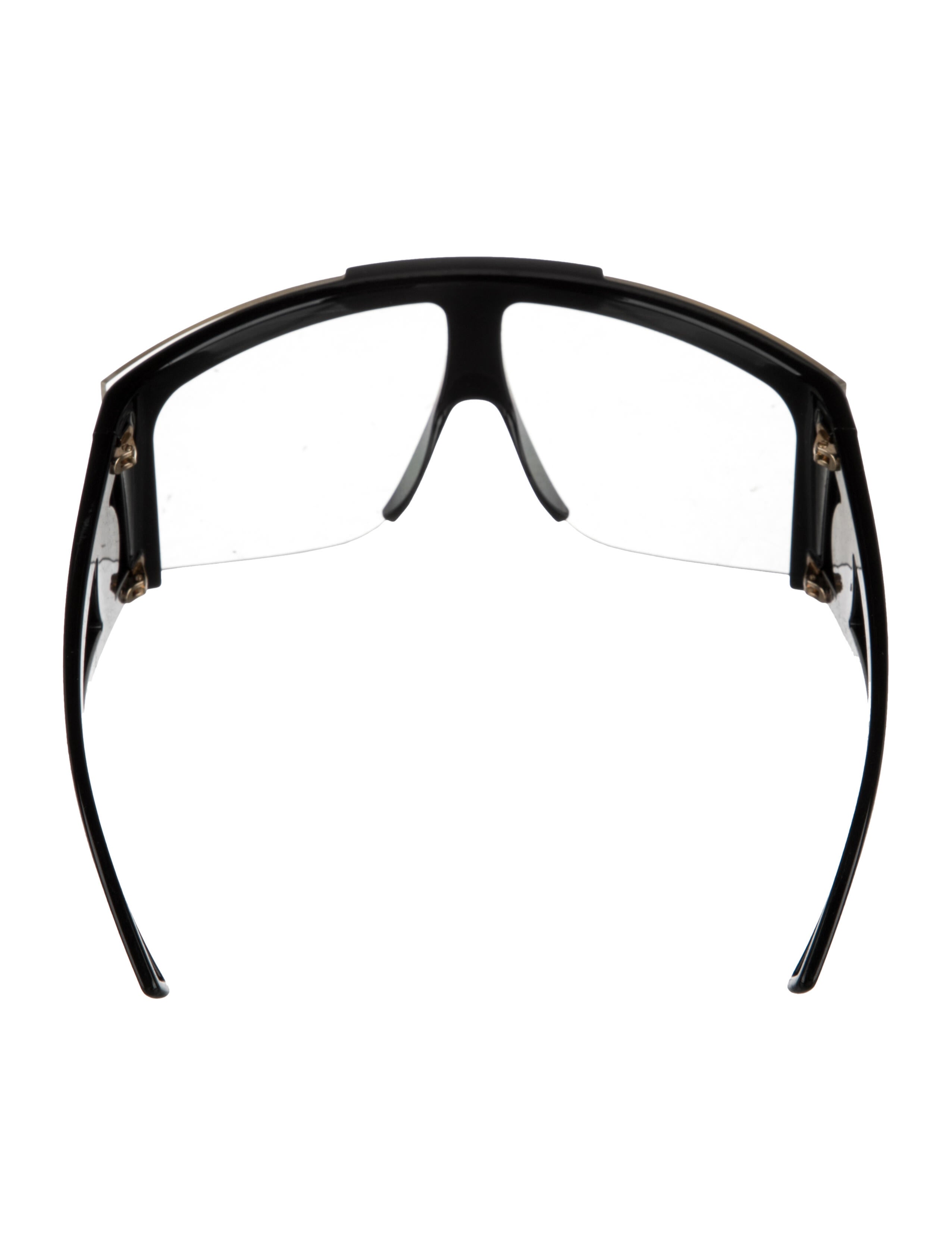 Versace Shield Mirrored Sunglasses