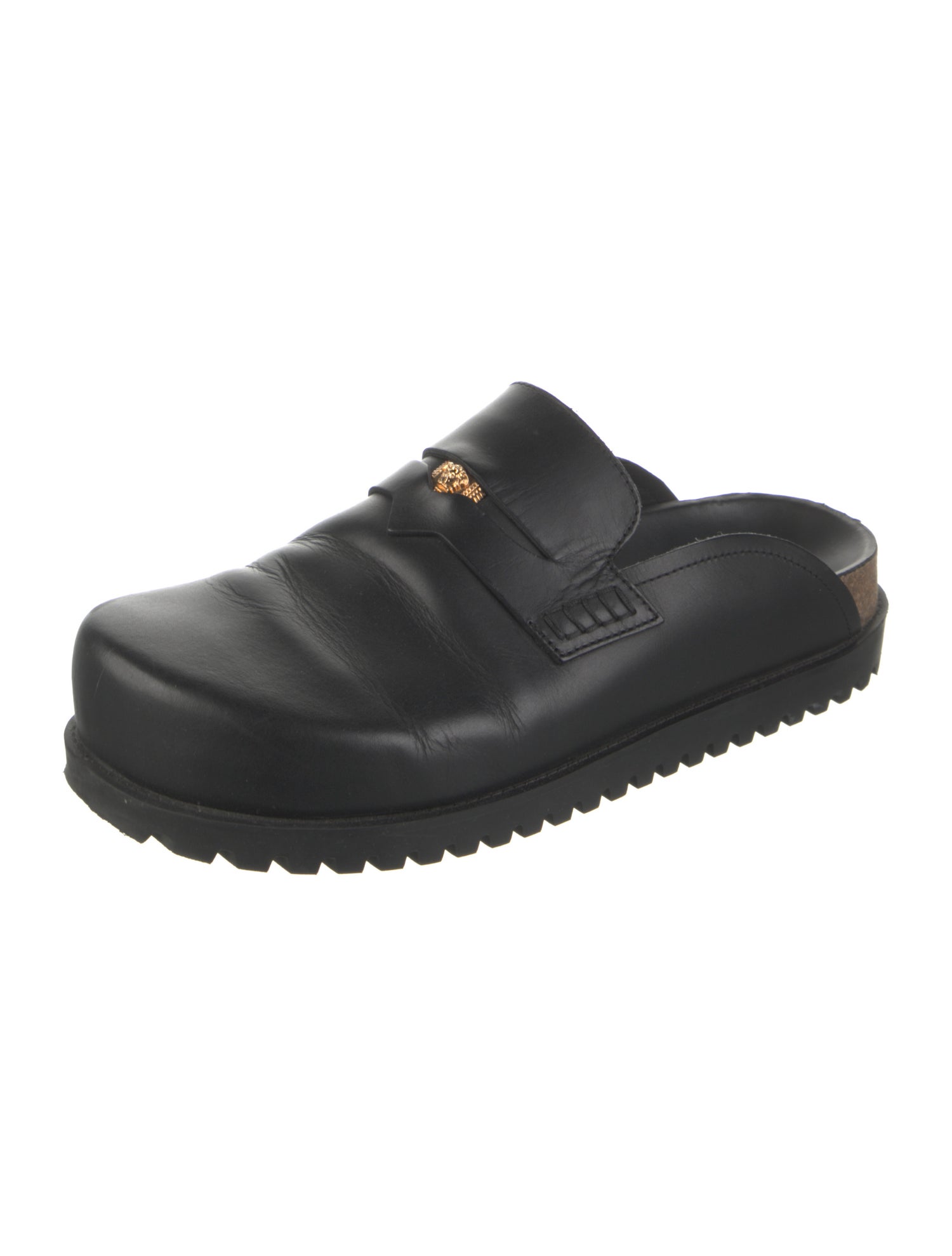 Versace Leather Slides