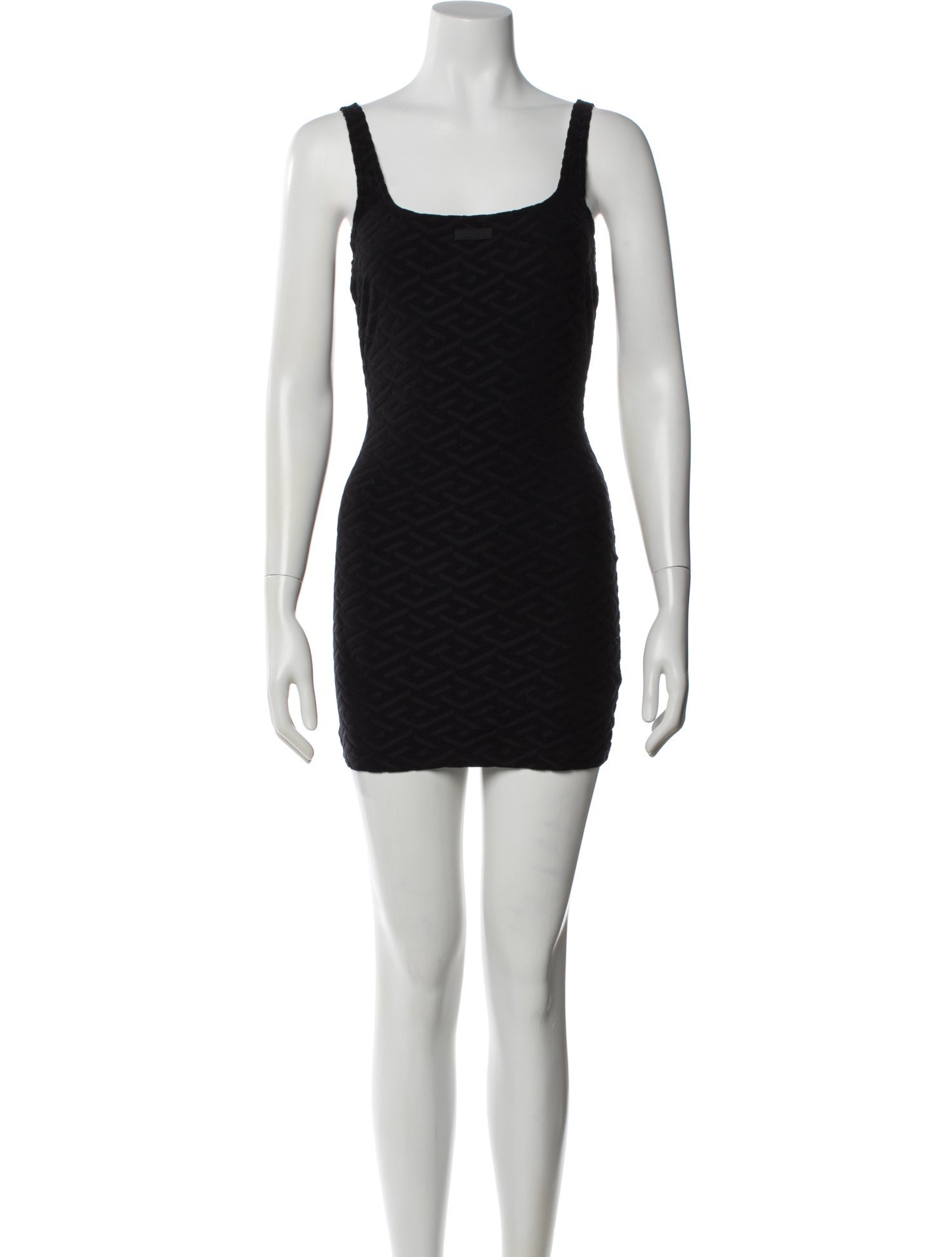 Versace Graphic Print Mini Dress