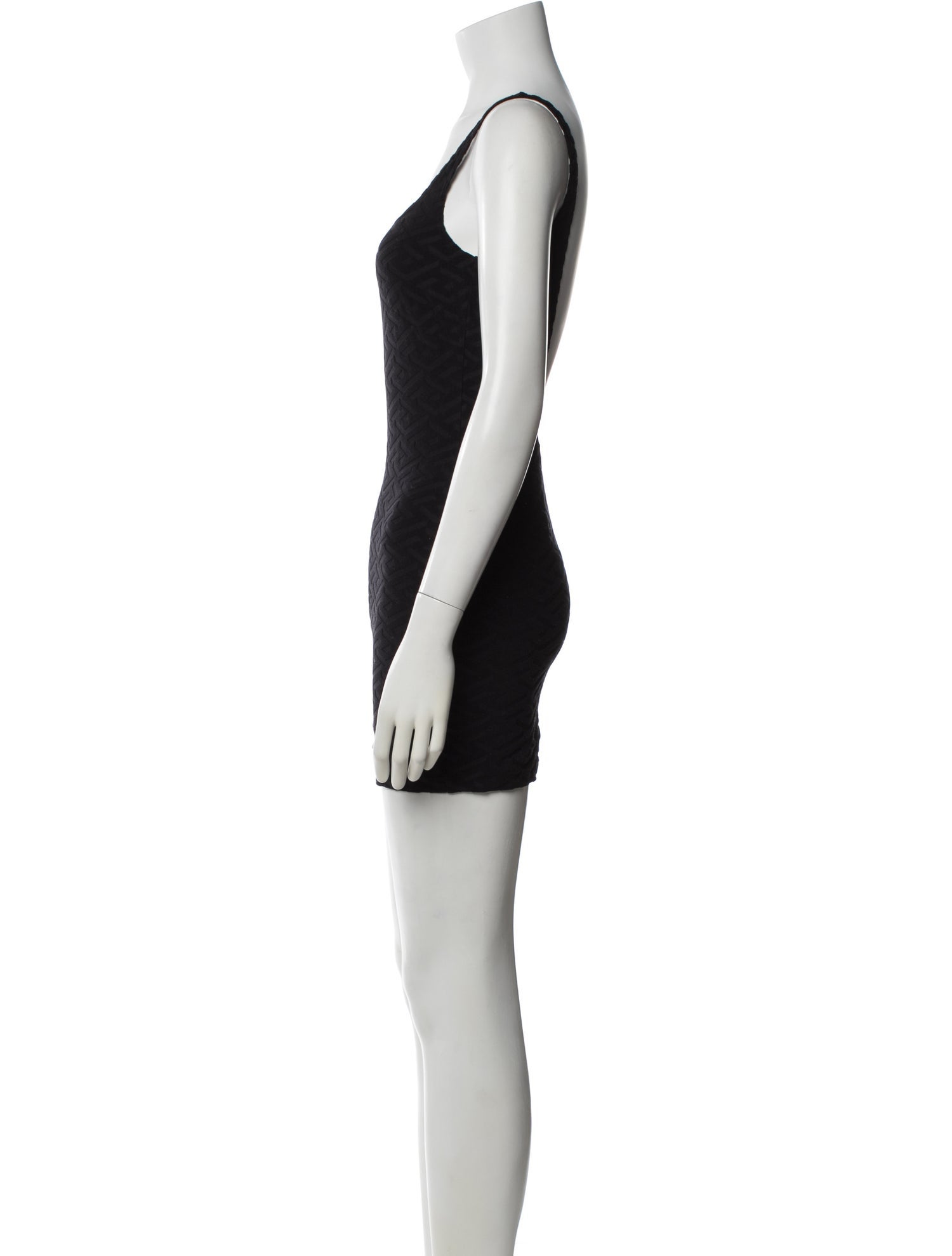 Versace Graphic Print Mini Dress
