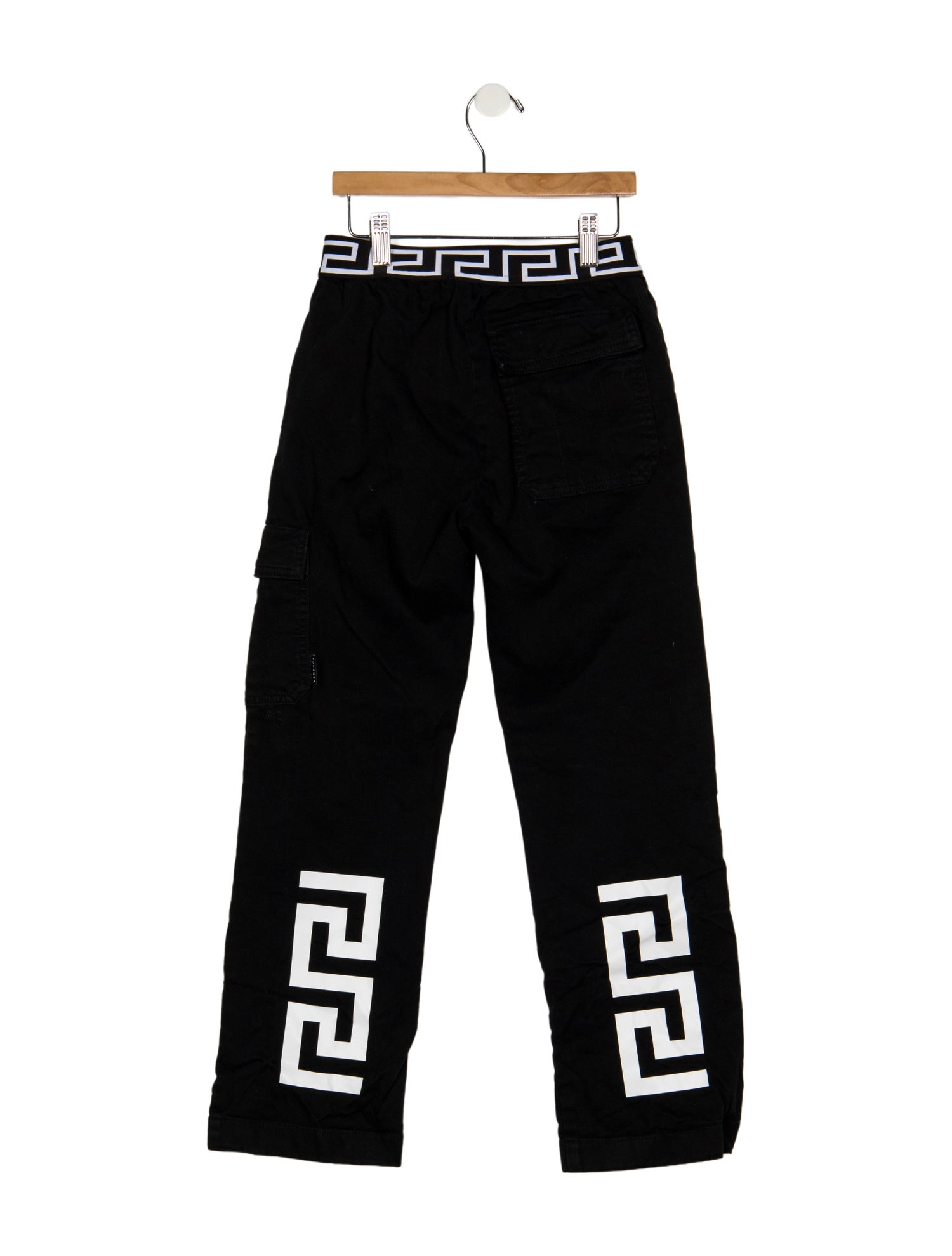 Versace Kid Boys' Patterned Print Cargo Pants
