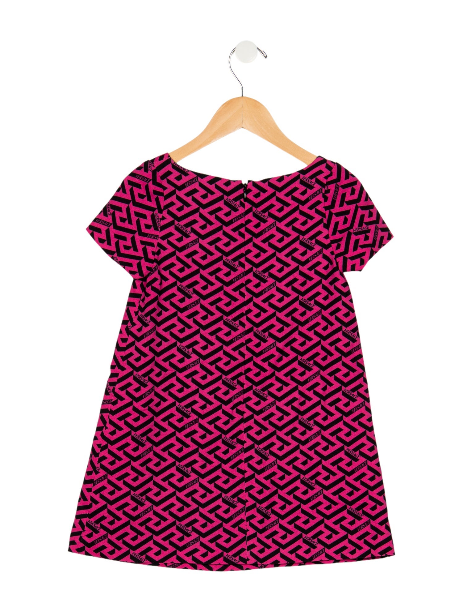 Versace Pattern Print A-line Dress