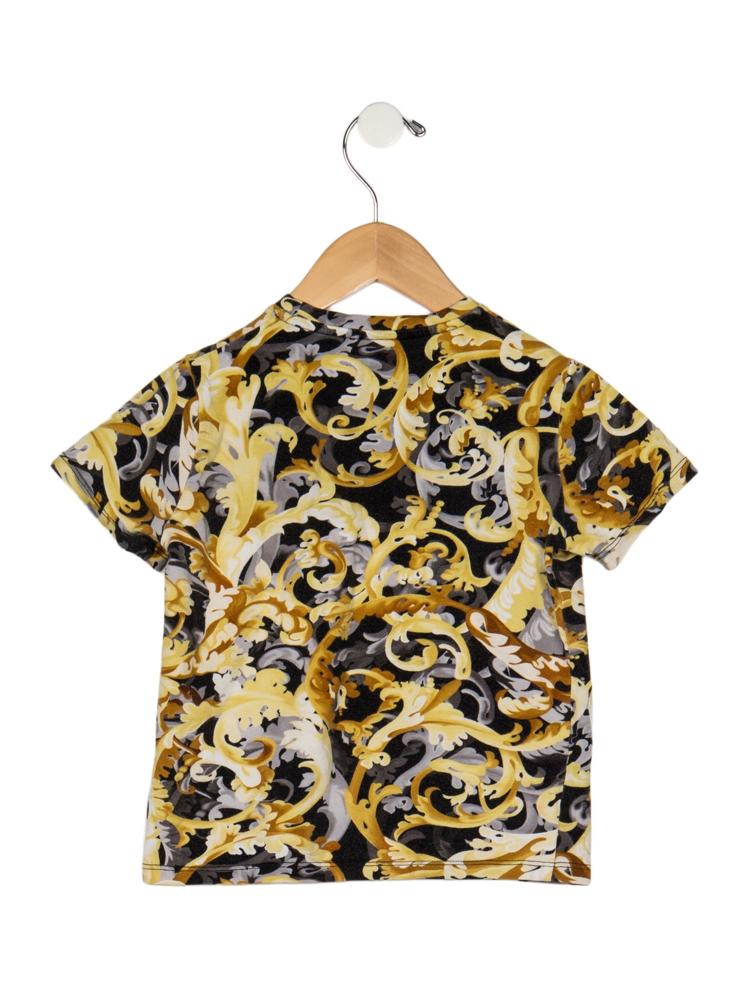Versace Pattern Print Crewneck T-shirt