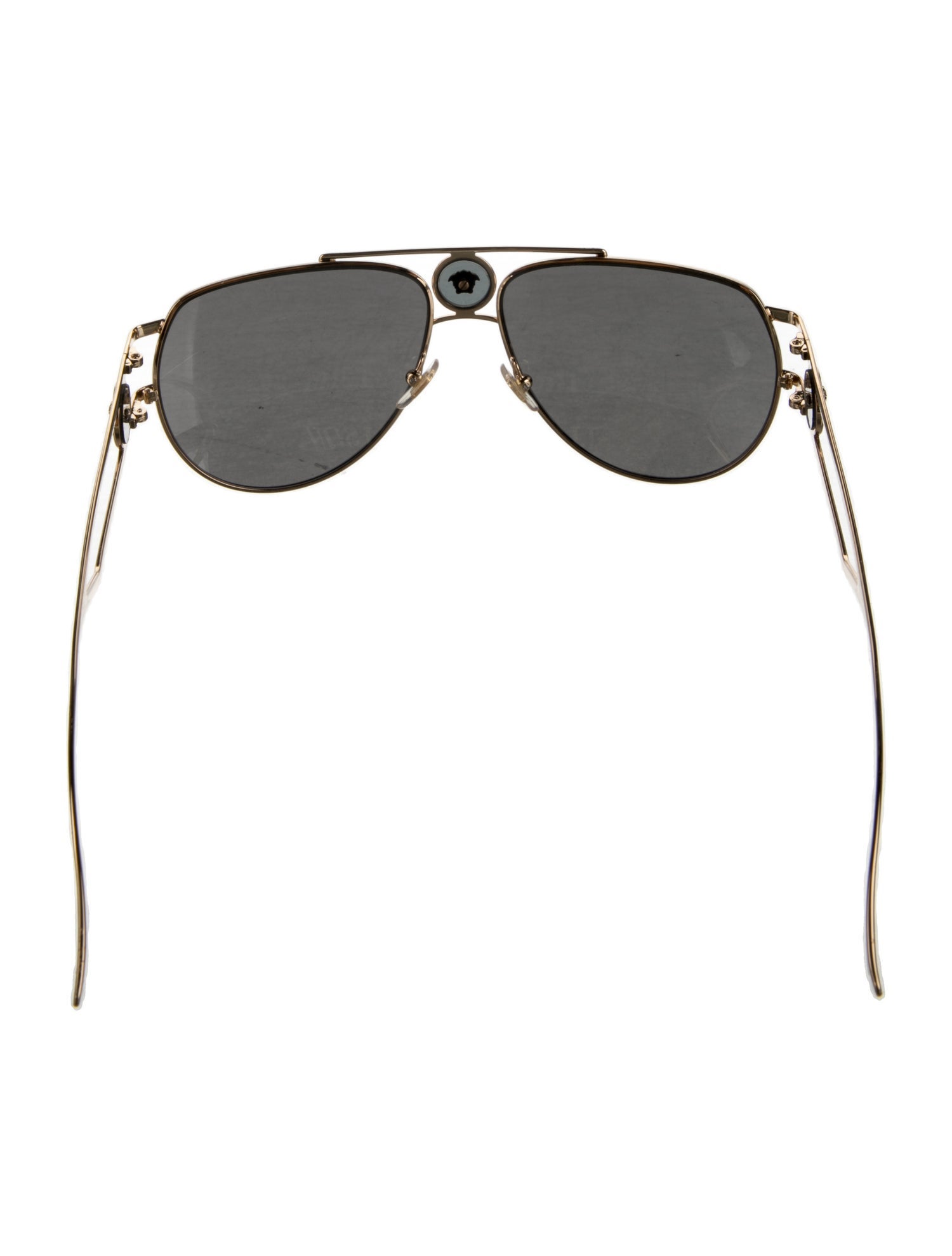 Versace Medusa Insignia Aviator Sunglasses