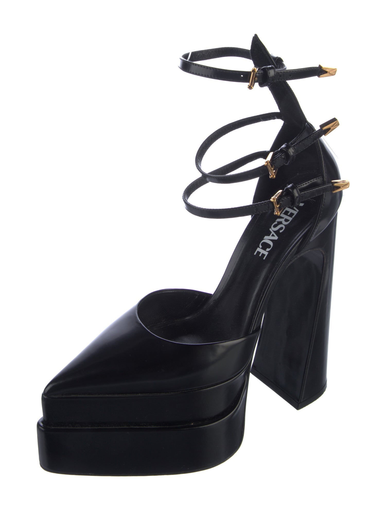 Versace Leather Pumps