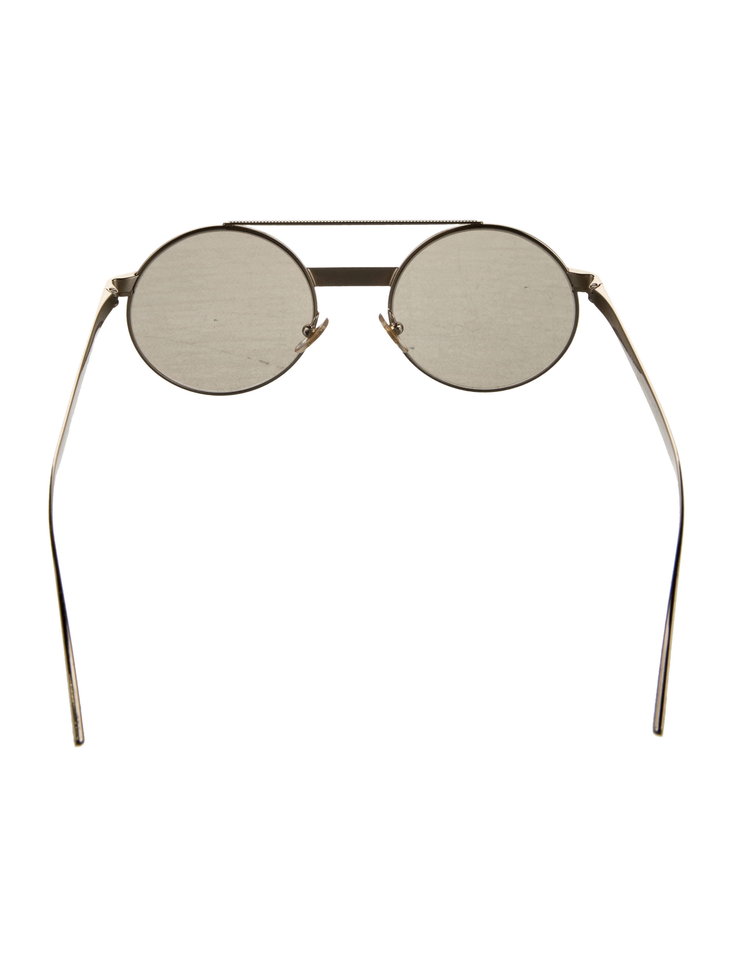 Versace Round Tinted Sunglasses