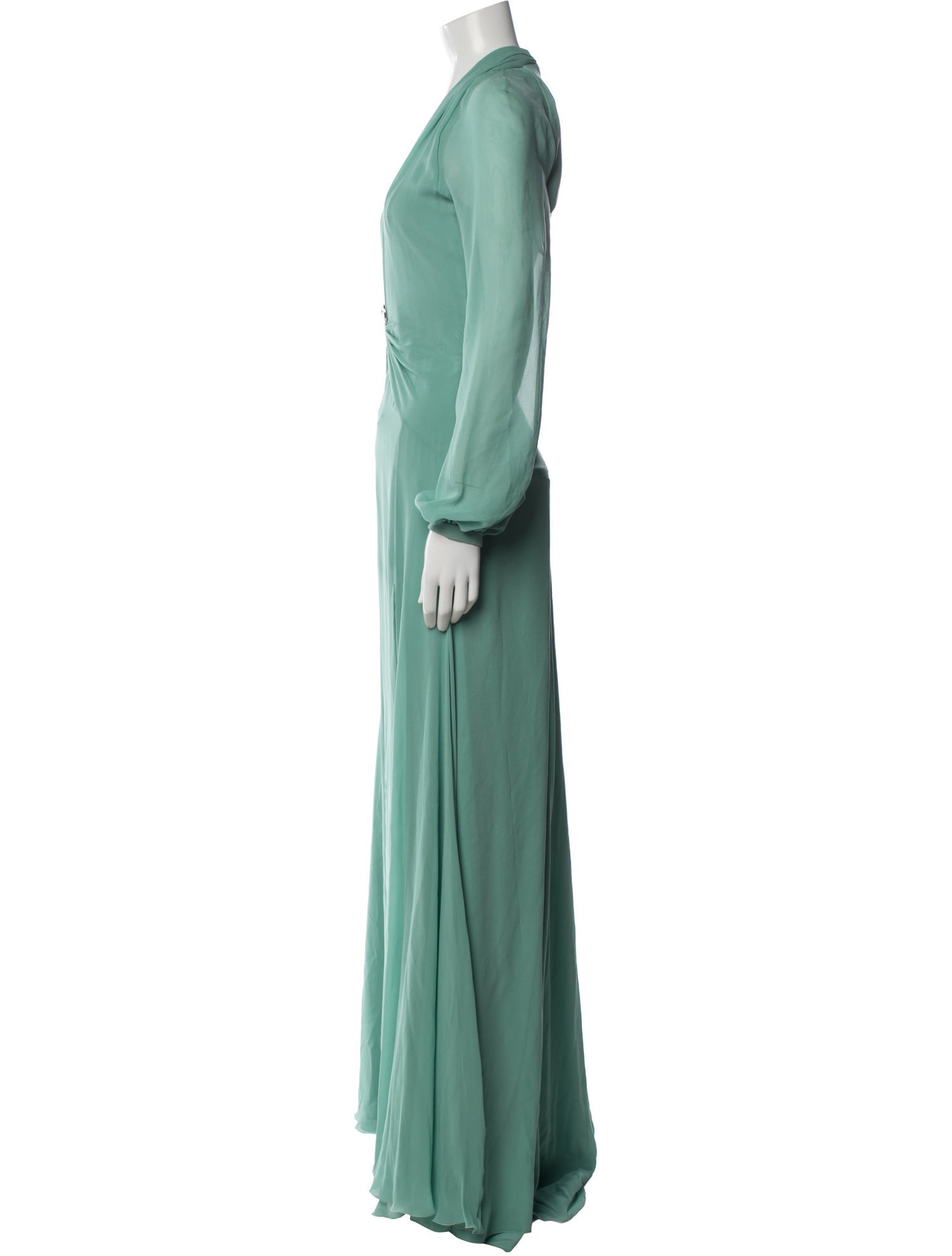 Versace Silk Long Dress w/ Tags