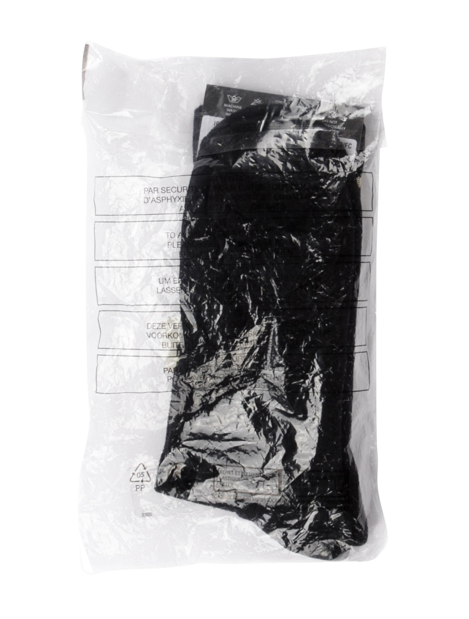 Versace Solid Crew Socks