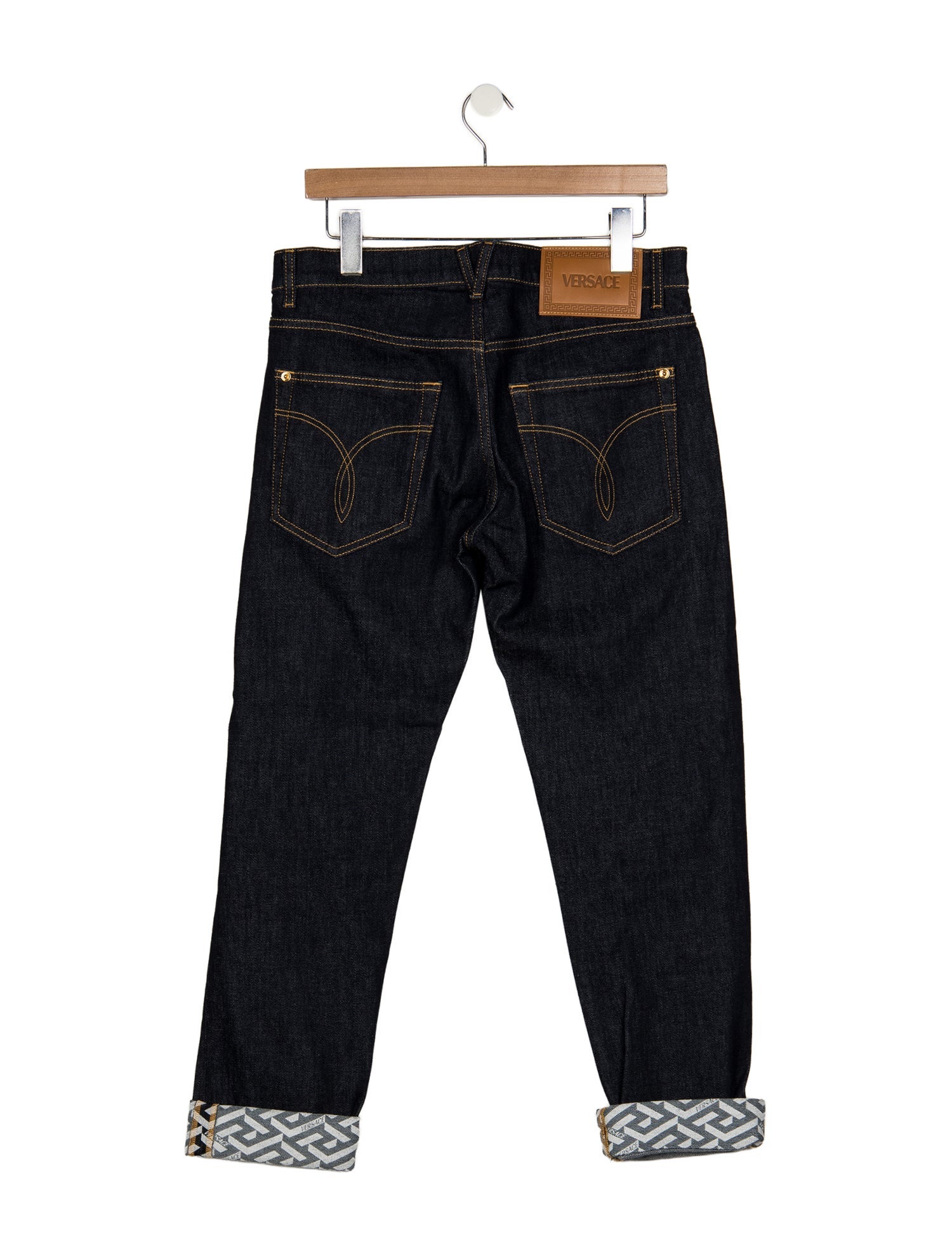 Versace Medusa Insignia Relaxed Fit Jeans