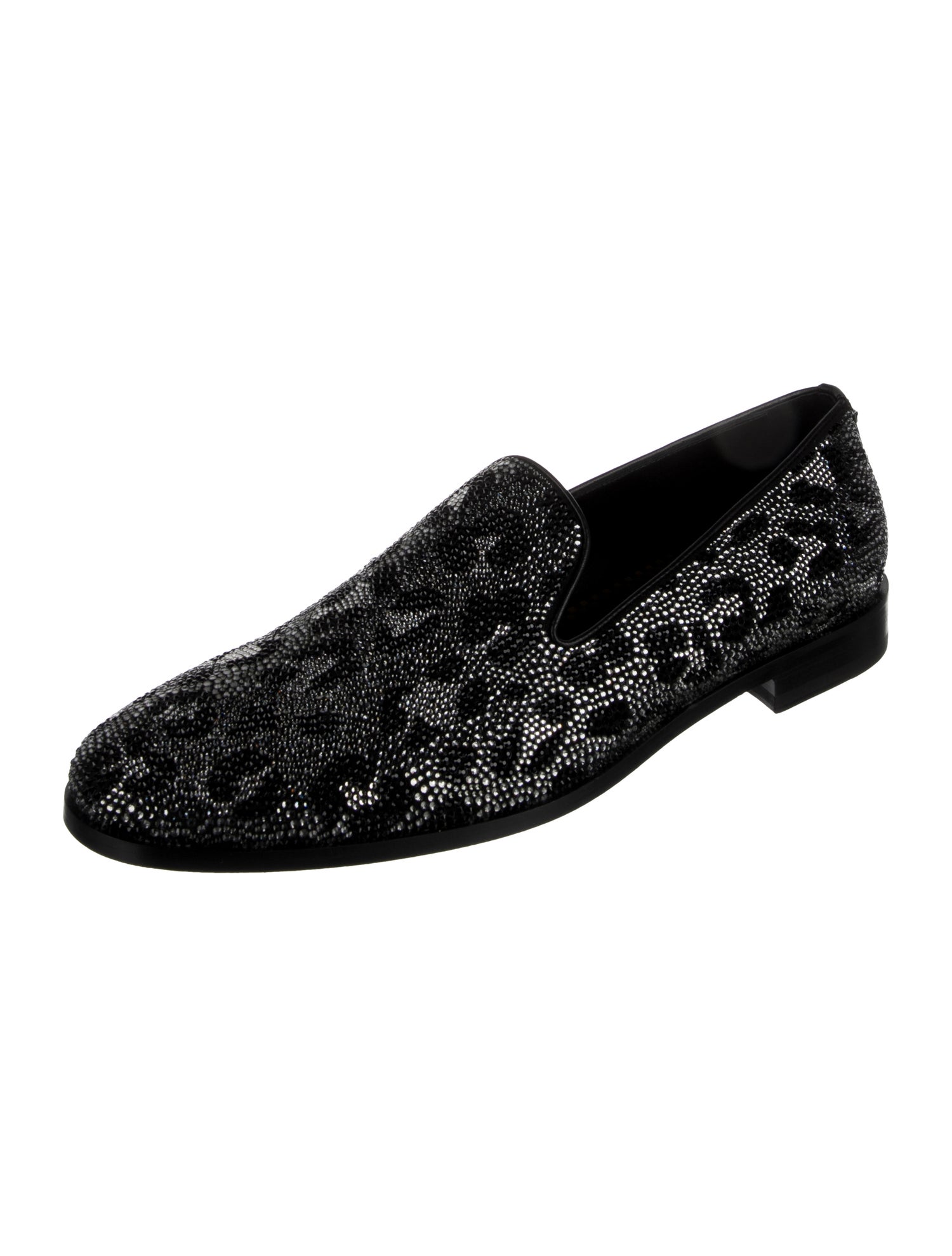 Versace Satin Printed Slippers