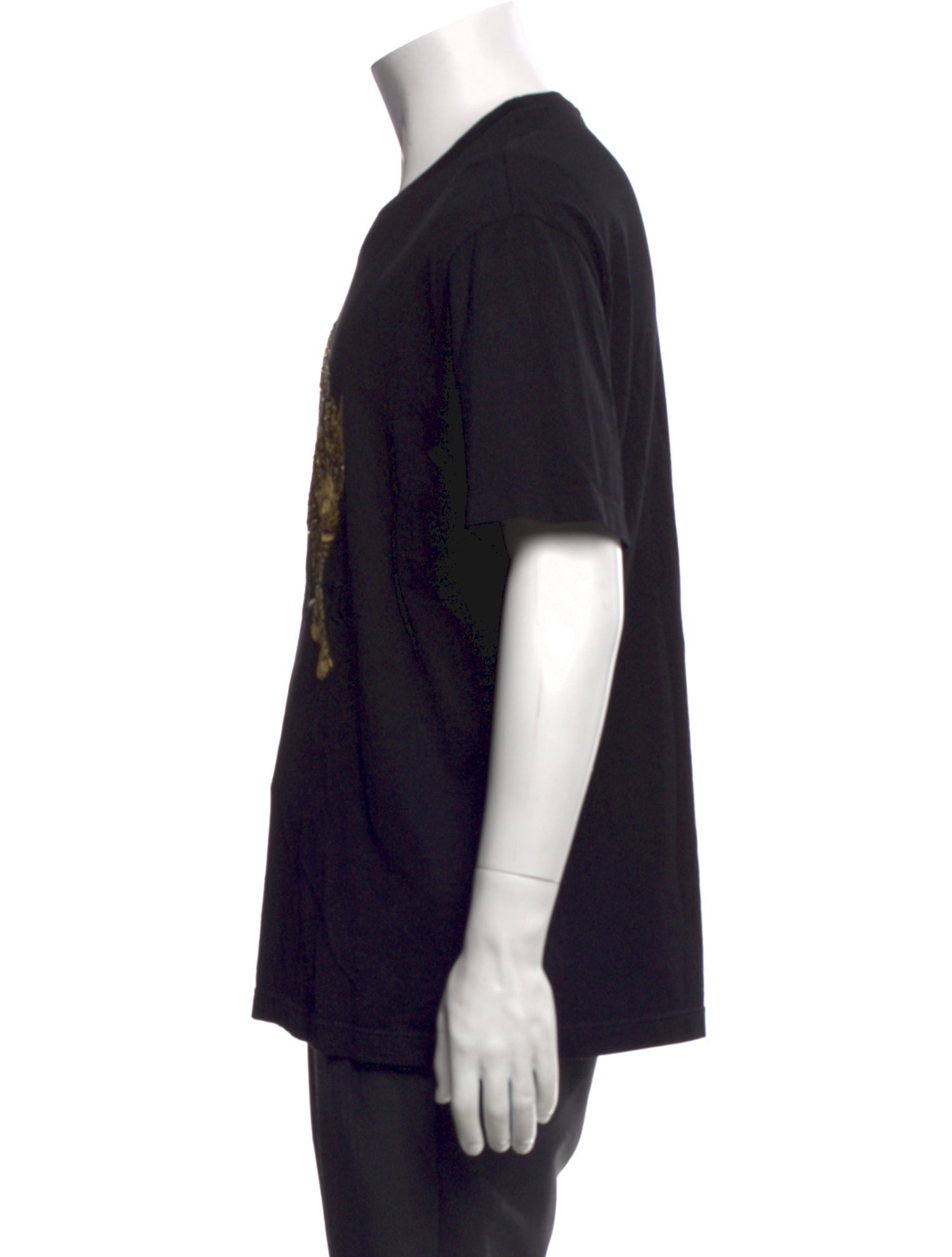 Versace Graphic Print Crew Neck T-Shirt