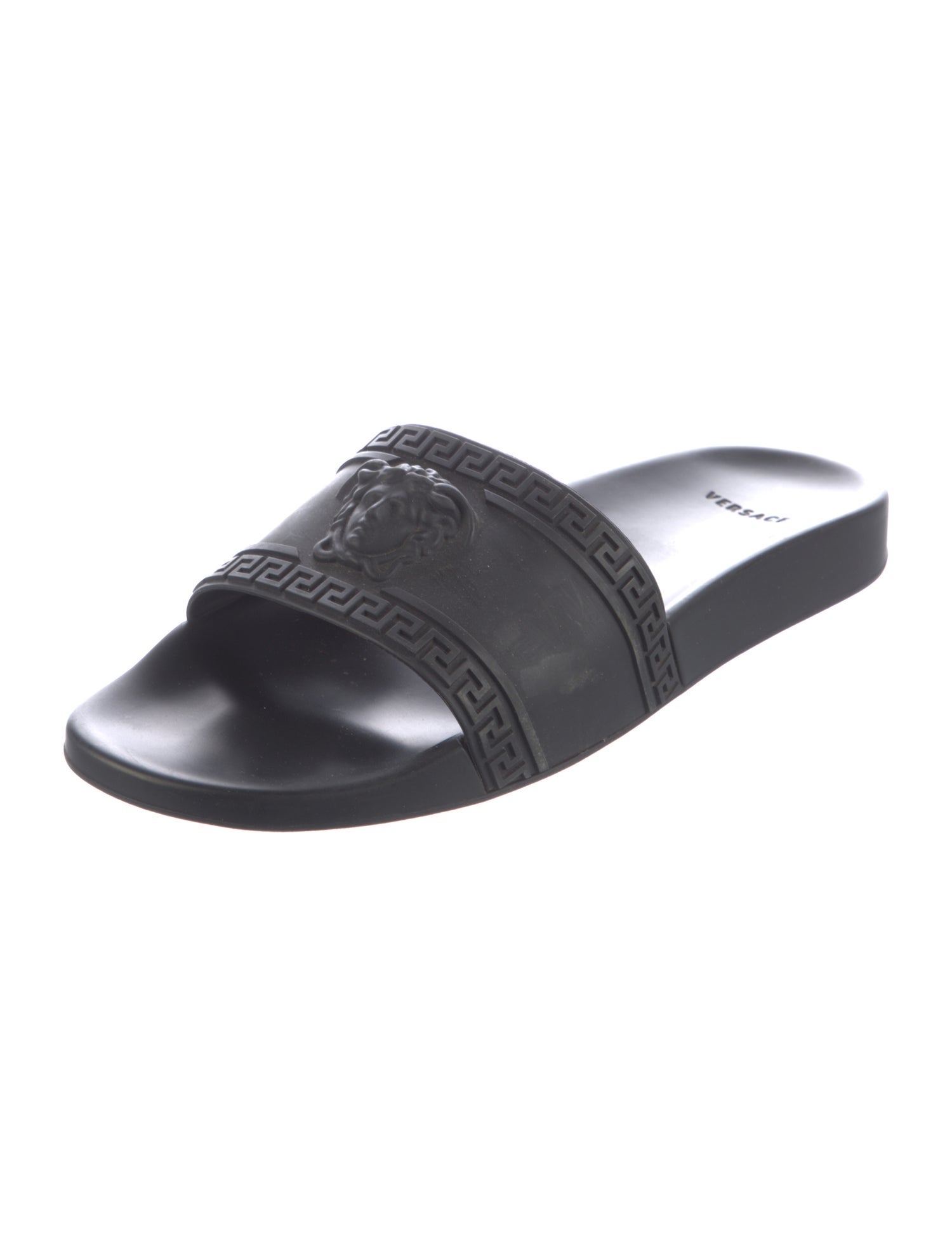 Versace Medusa Insignia Rubber Slides