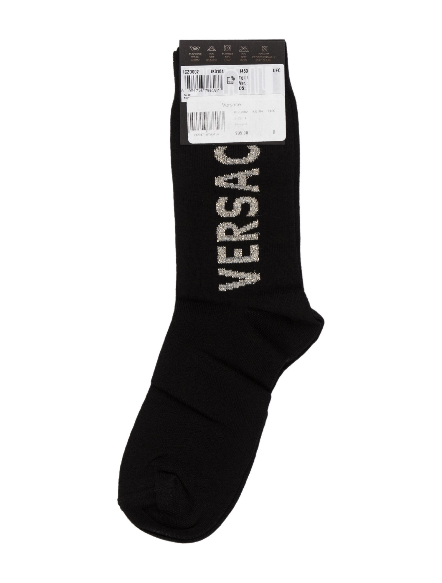 Versace Knit Socks w/Tags