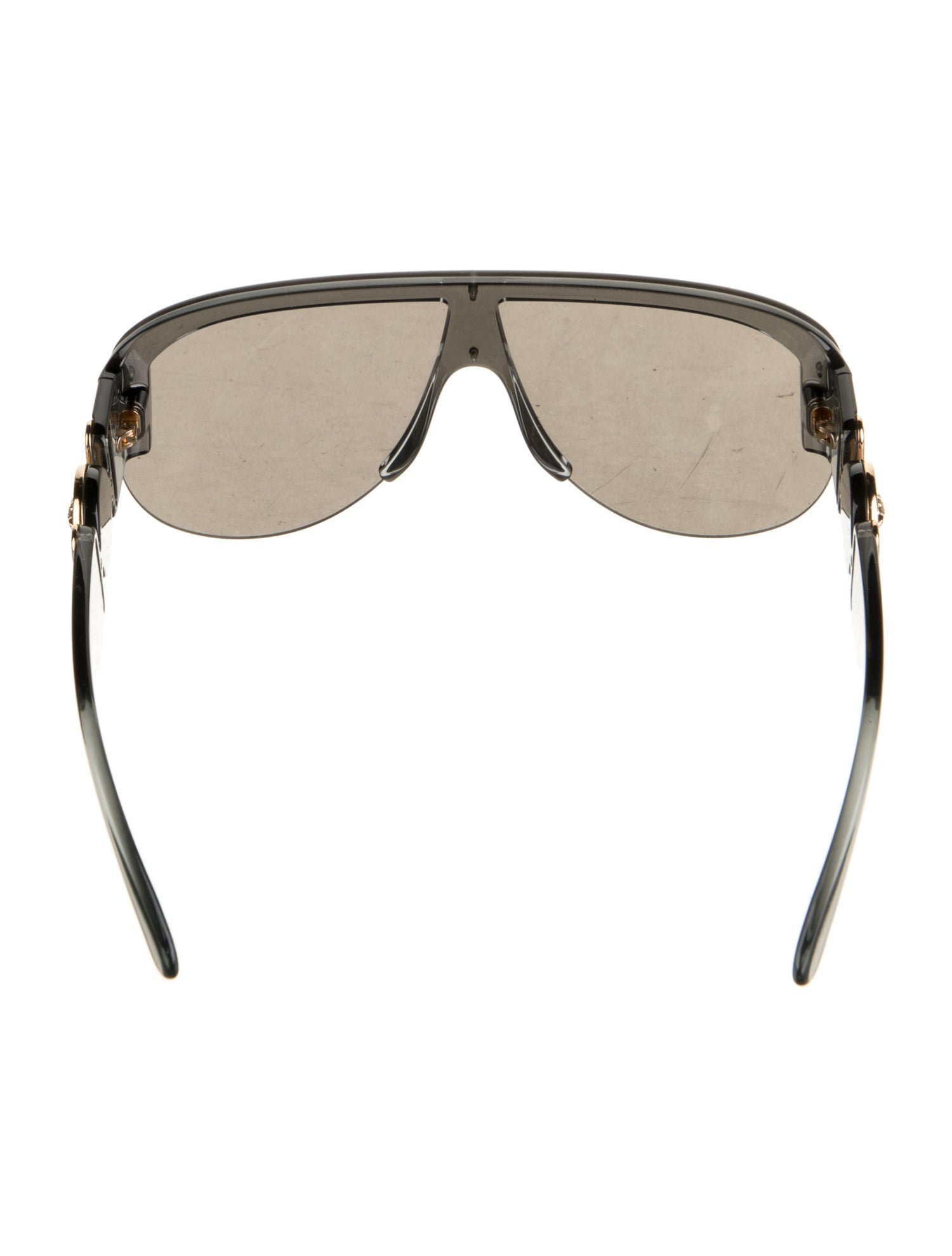 Versace Medusa Insignia Shield Sunglasses