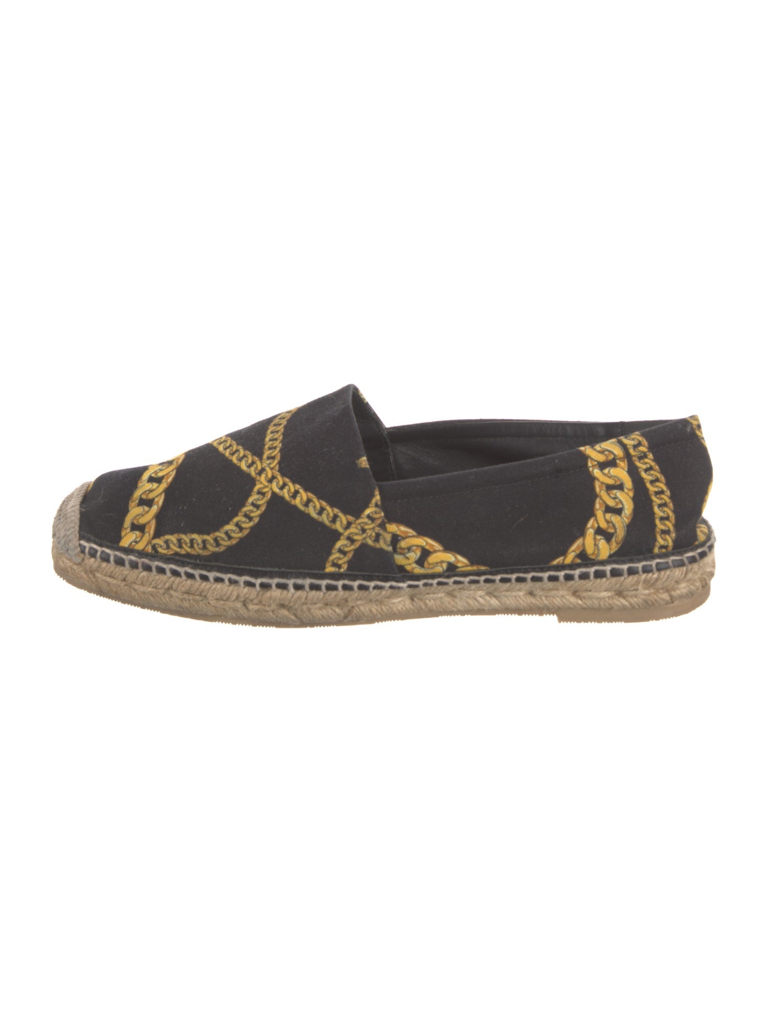Versace Canvas Printed Espadrilles